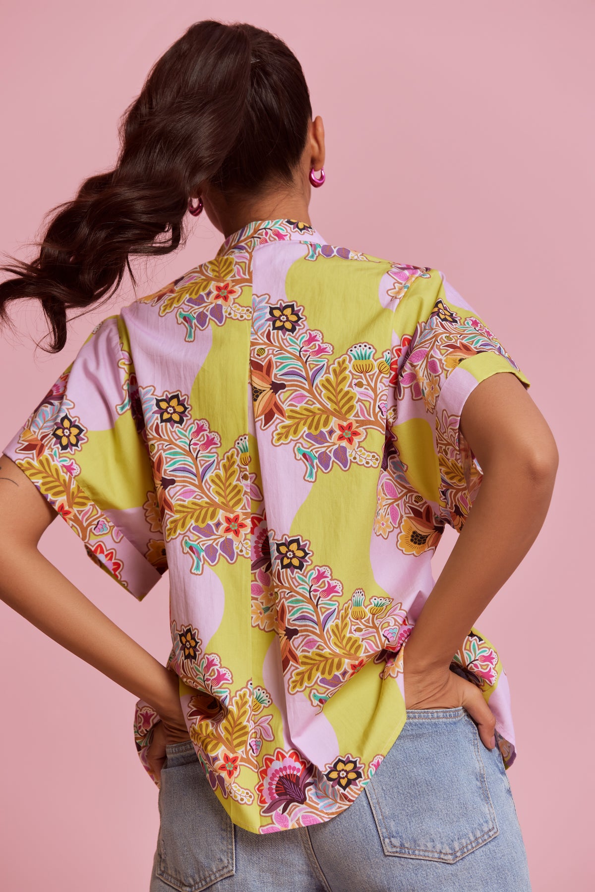 Floral Vine Margot Shirt