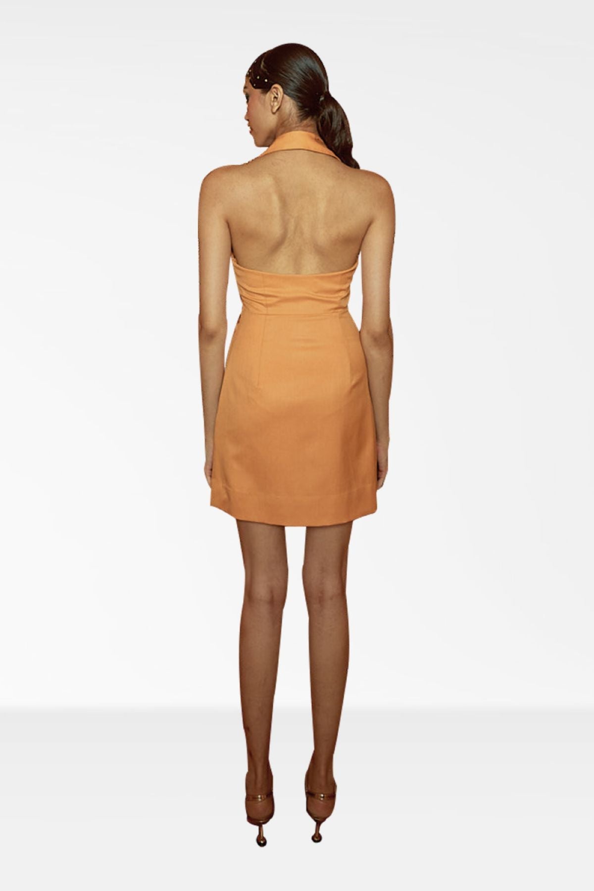 Canary Halter-nect Mini Dress