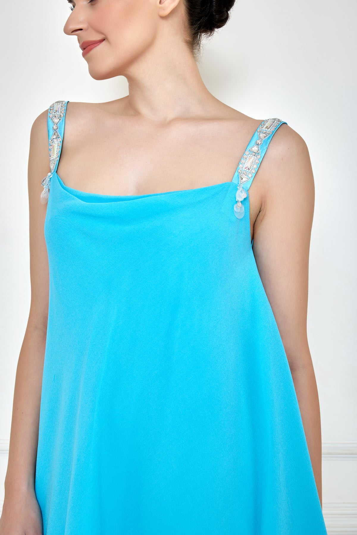 Blue Camisole Dress