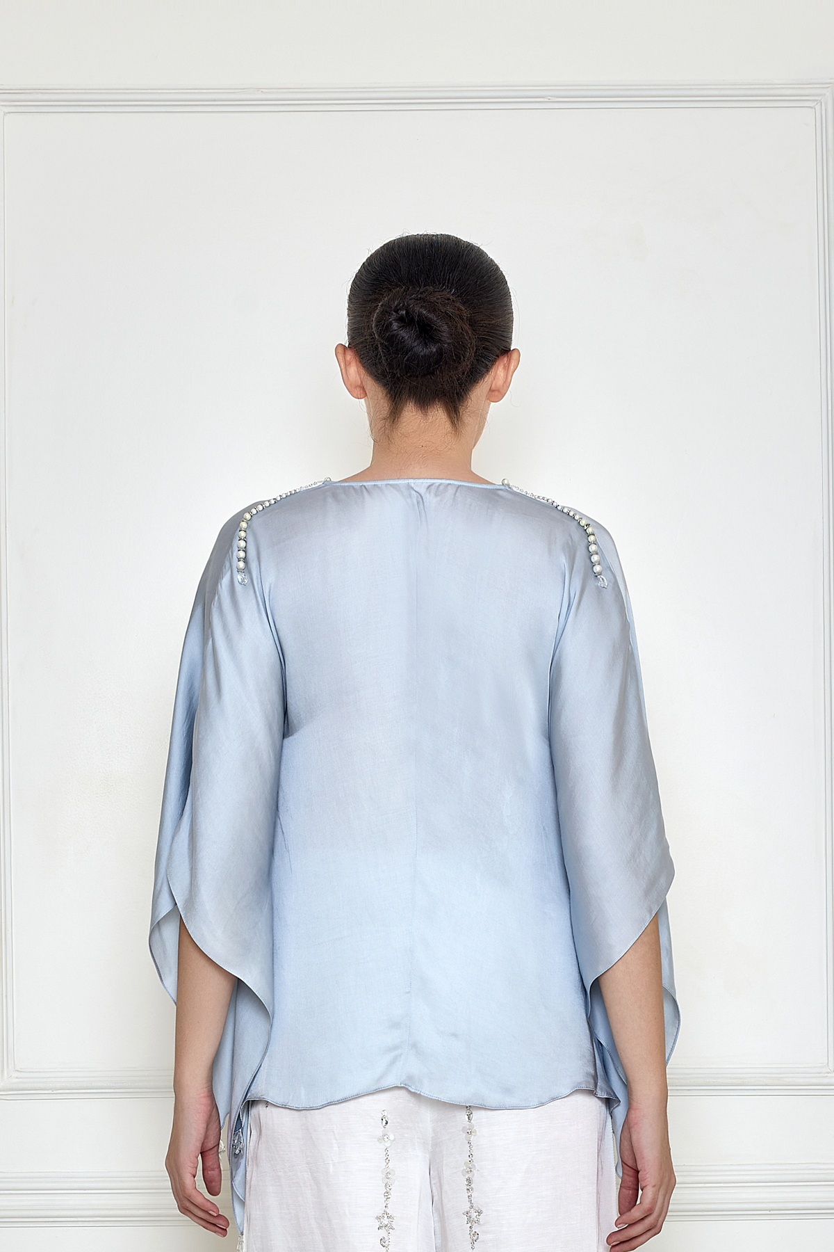 Ice Grey Kaftan