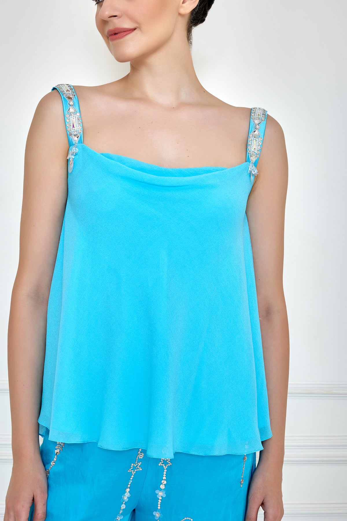 Blue Camisole