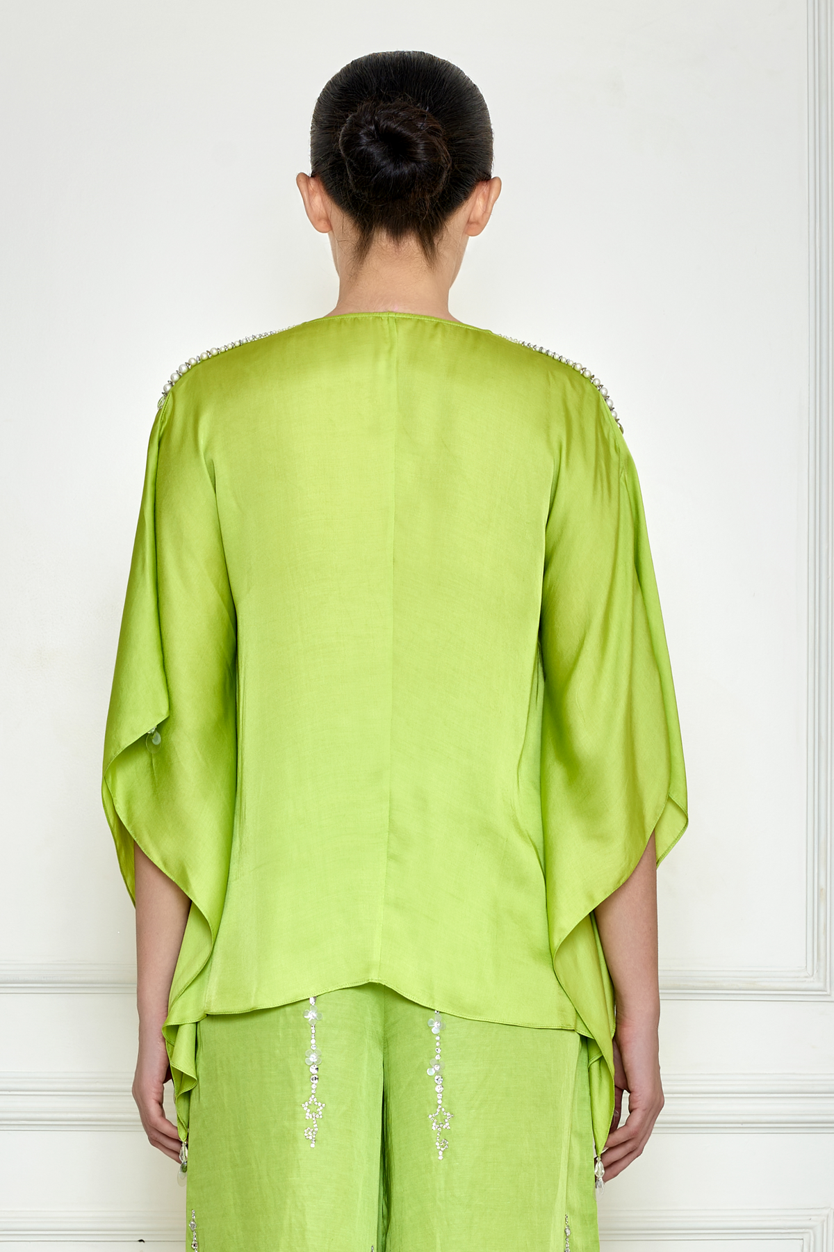 Citrus Green Kaftan