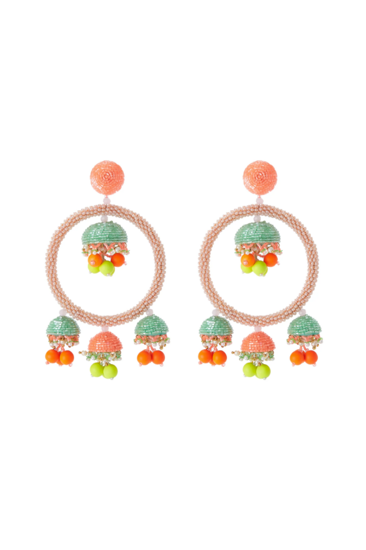 Mini jujubs 2.0 Chandbali Earrings