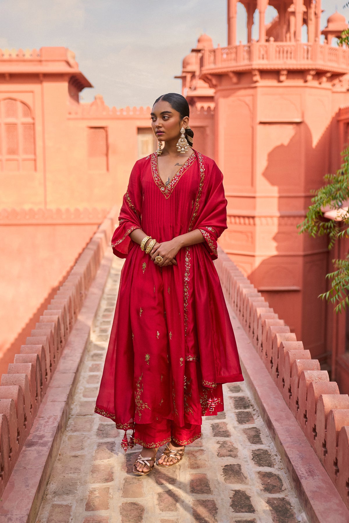 The Alia Choga Anarkali Set