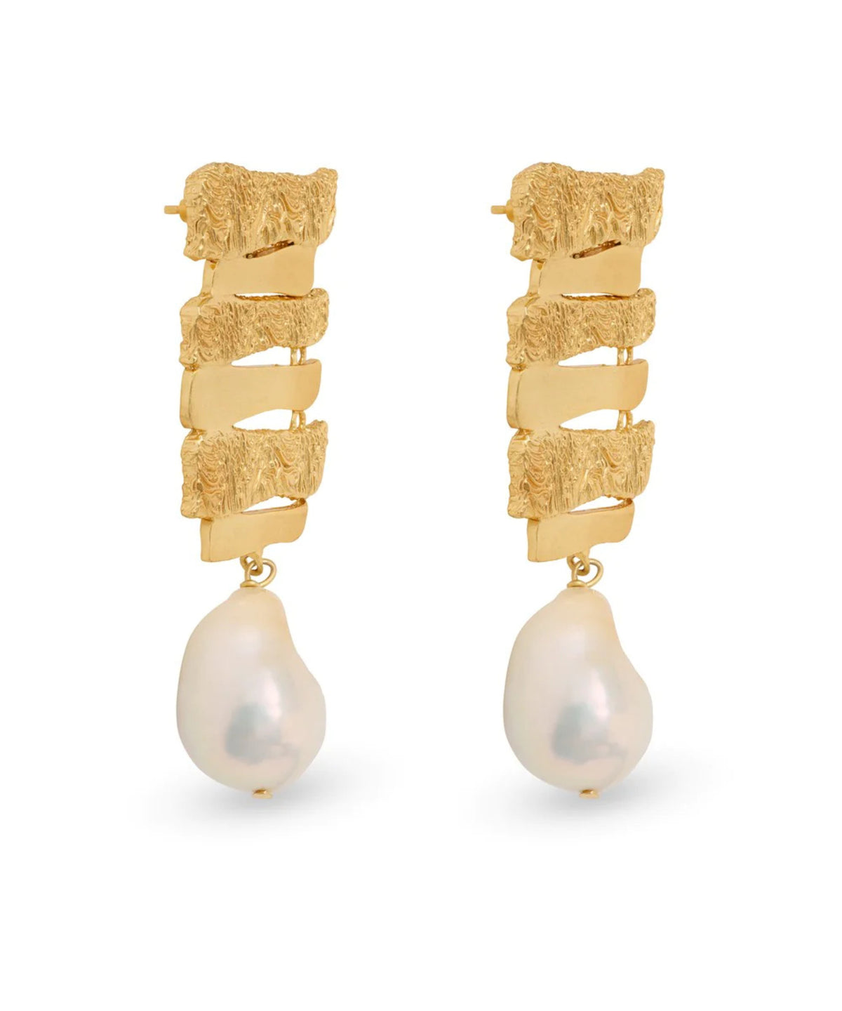 Pearla Wave Earring