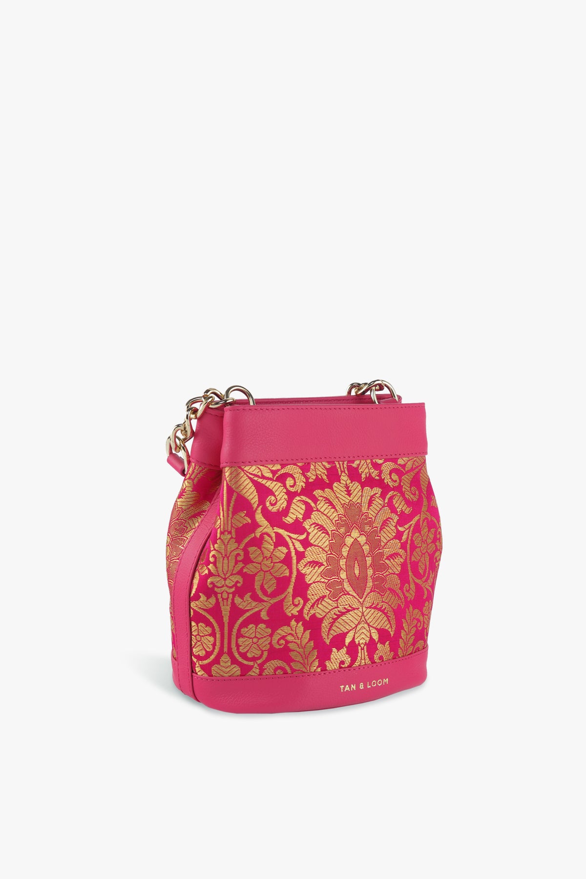 Rani Pink Brocade Batua Bag