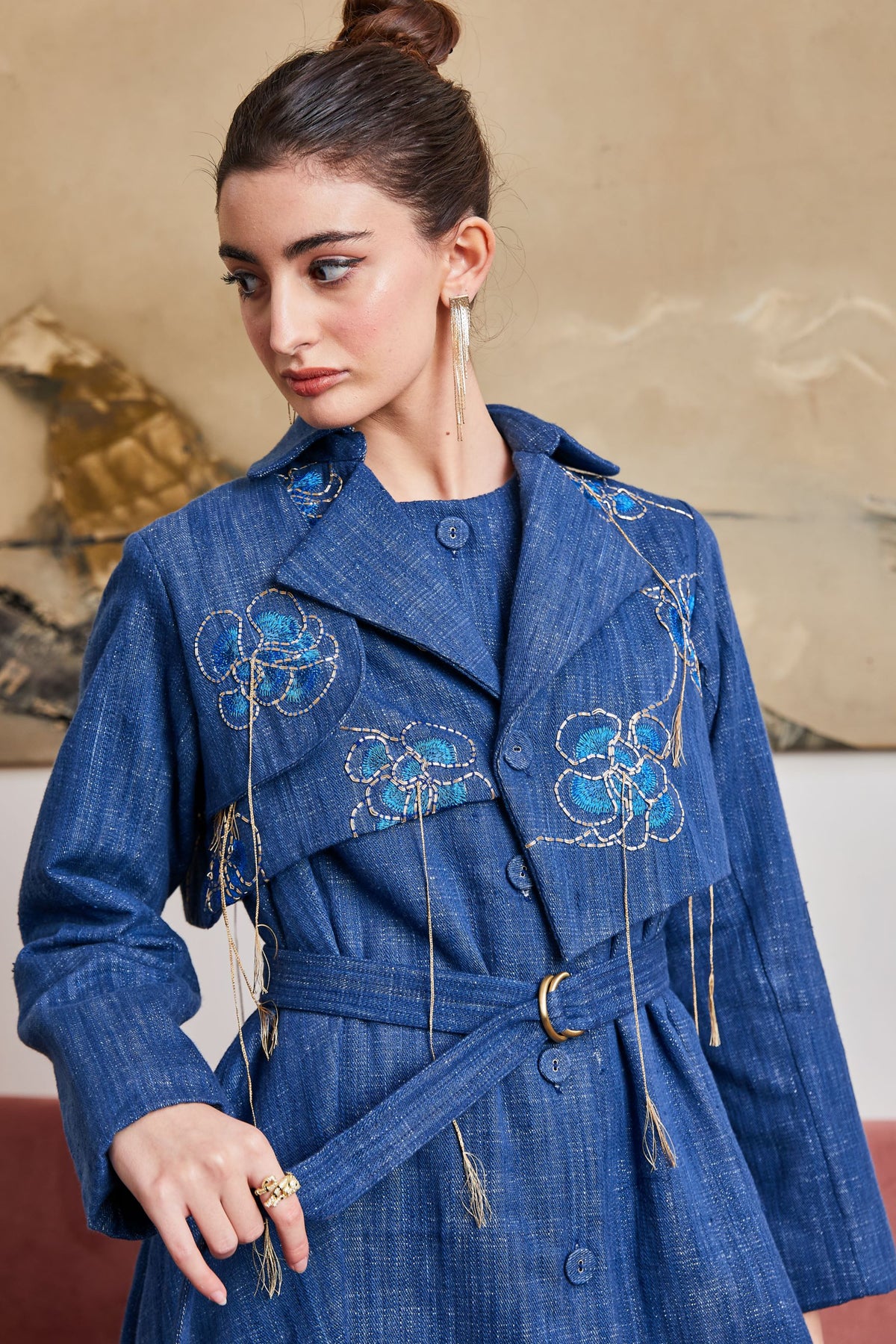 Phoenix Denim Jacket &amp; Dress Set