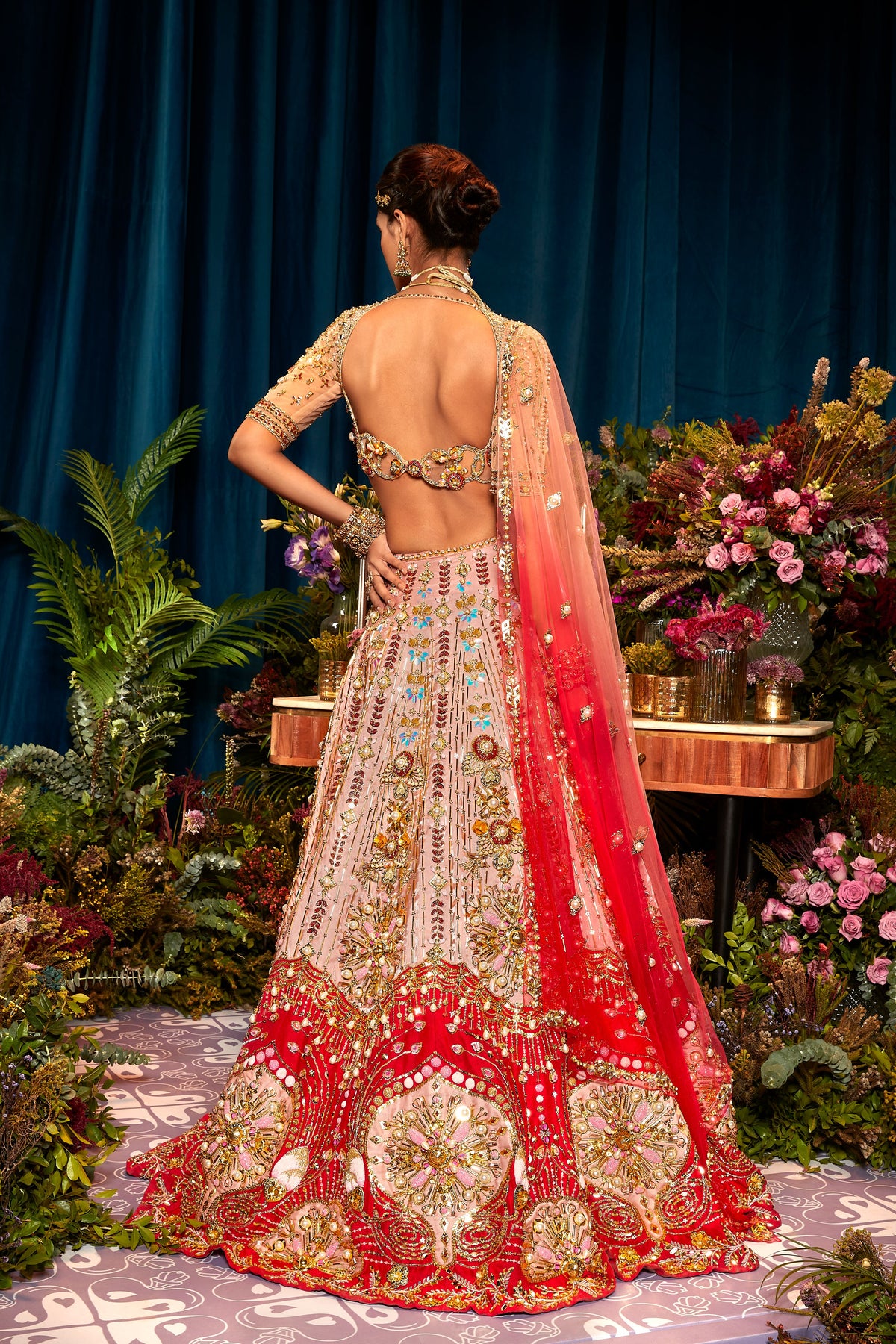 Rosetta Lehenga Set