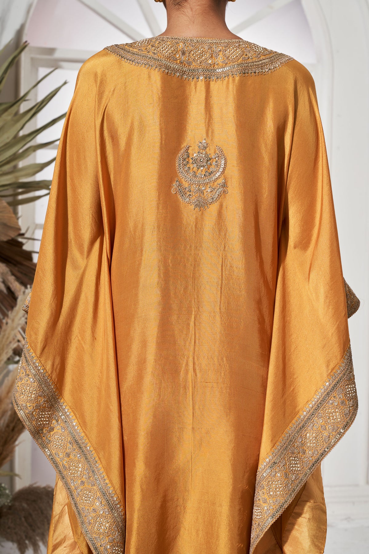 Yamuna mustard kaftan