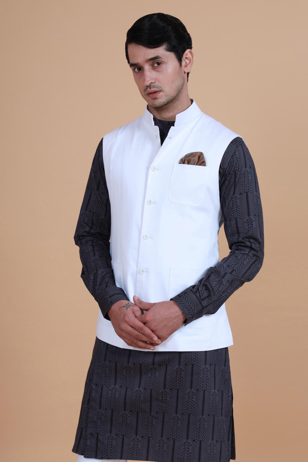 The Band Collar Waistcoat