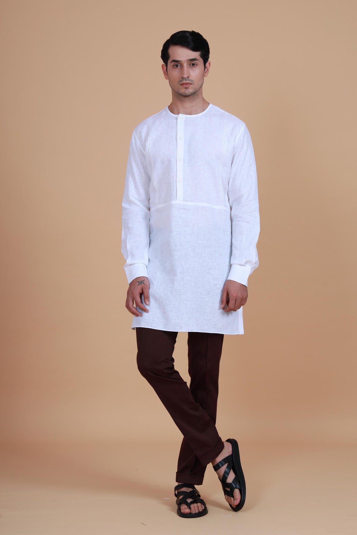 The Crossover Placket Shirt Kurta