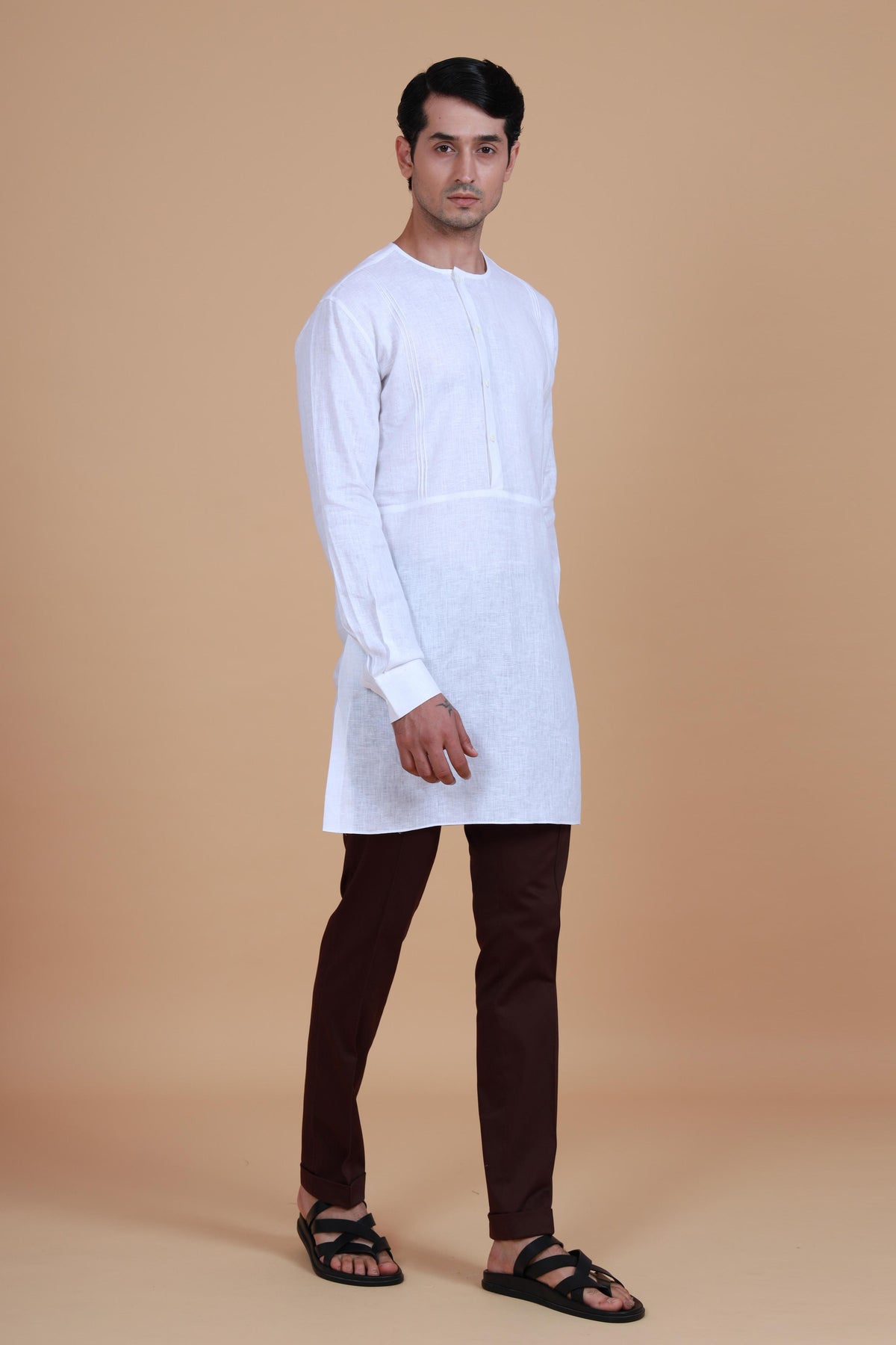 The Crossover Placket Shirt Kurta