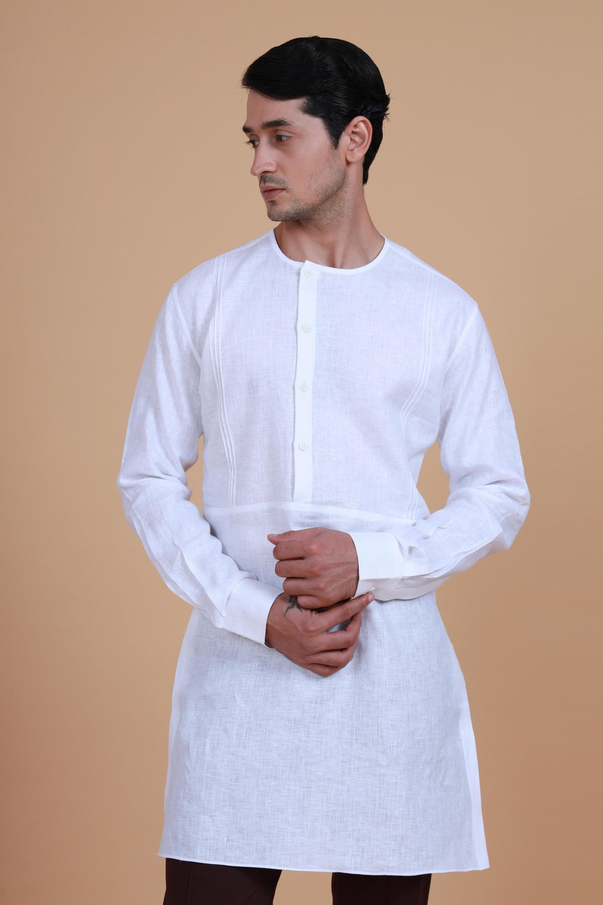 The Crossover Placket Shirt Kurta