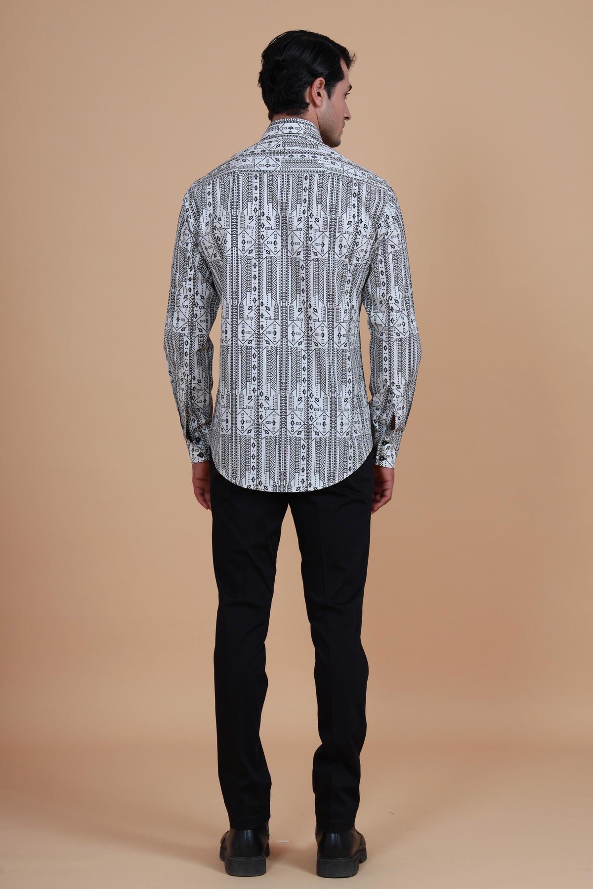 The Linear Geomtric Printed Shirt