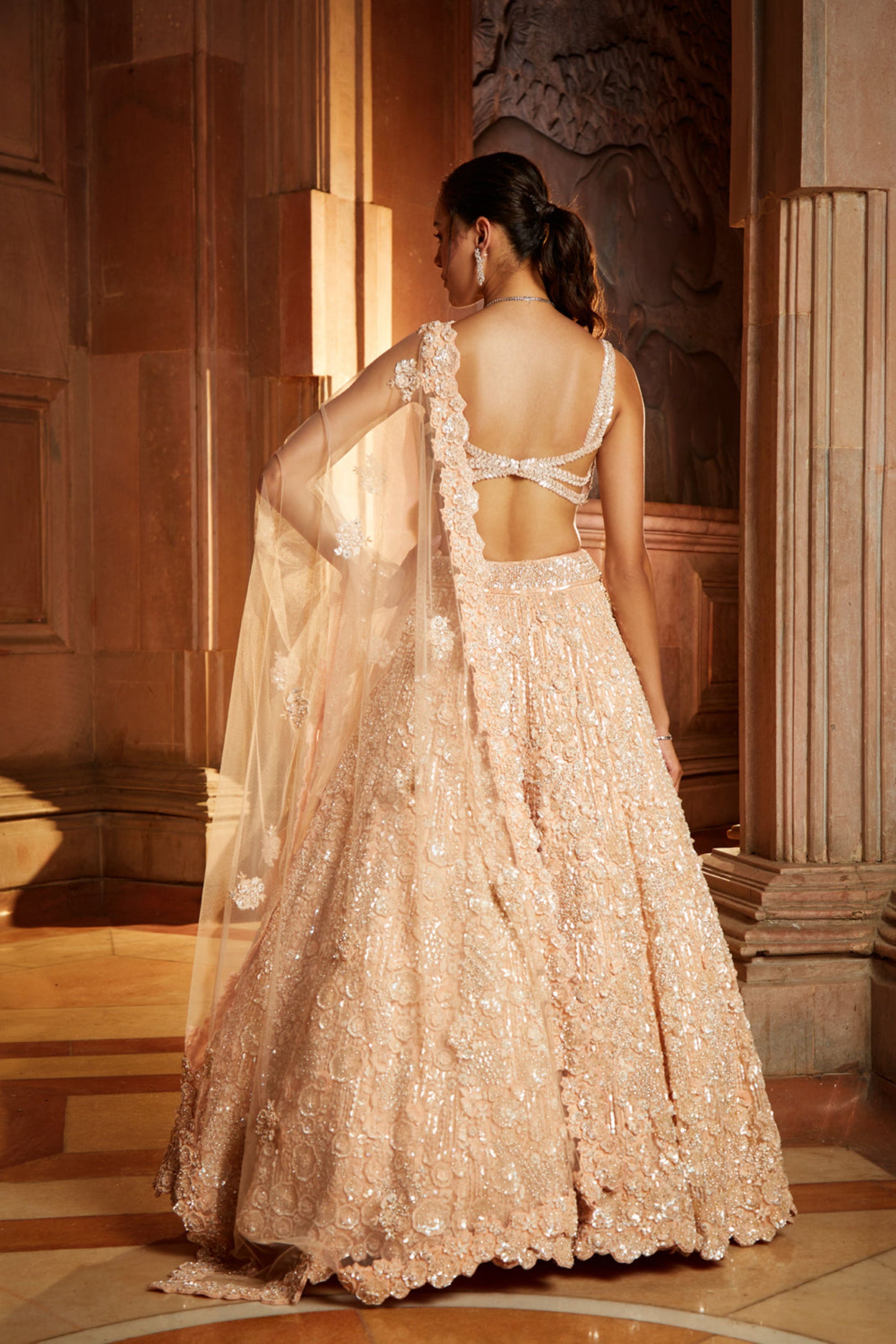 Backless lehenga choli best sale