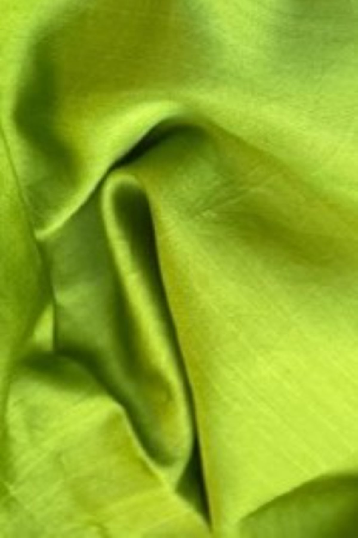 Leaf Green Silk Satin Blouse Fabric