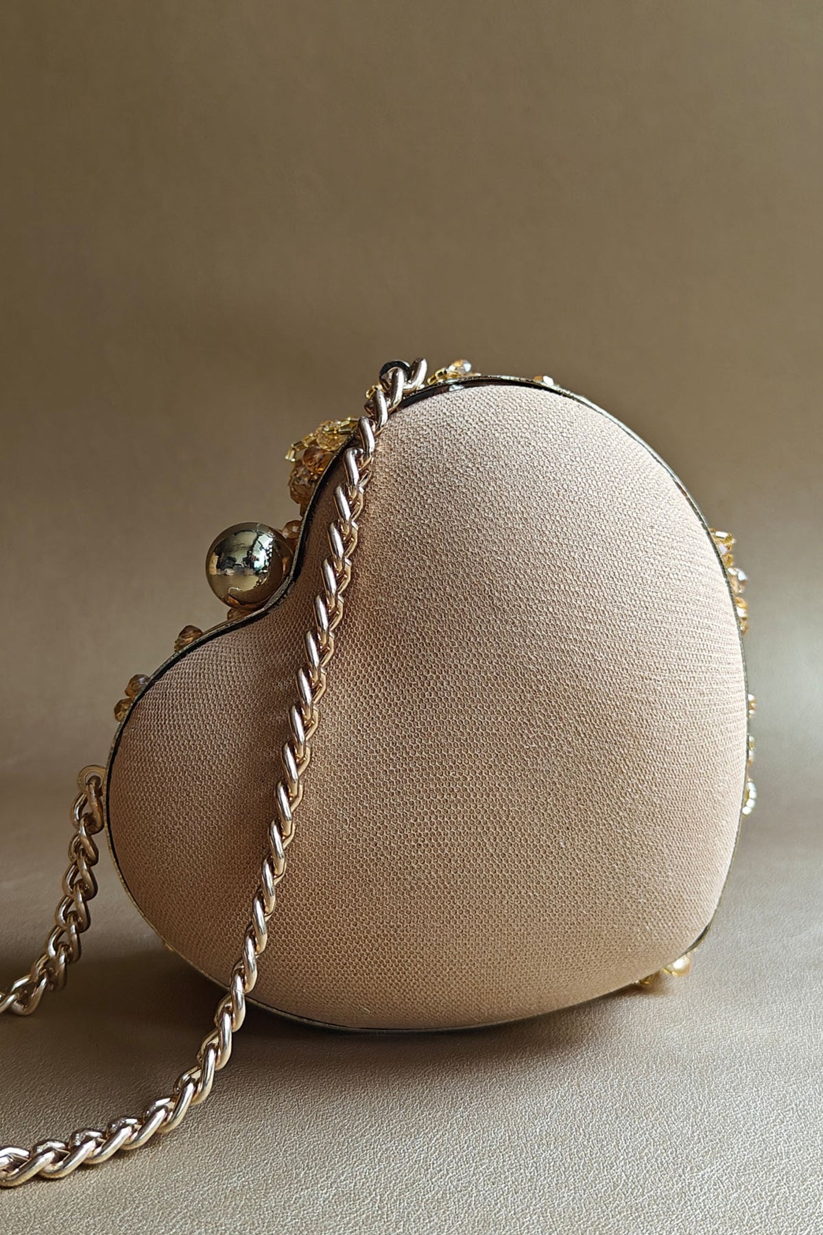 Gold Micro Heart Bag