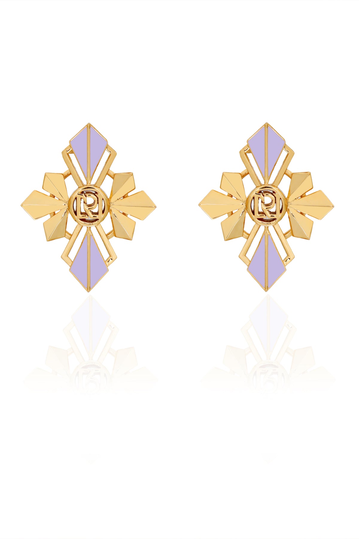 Mauve Zia Chunky Studs