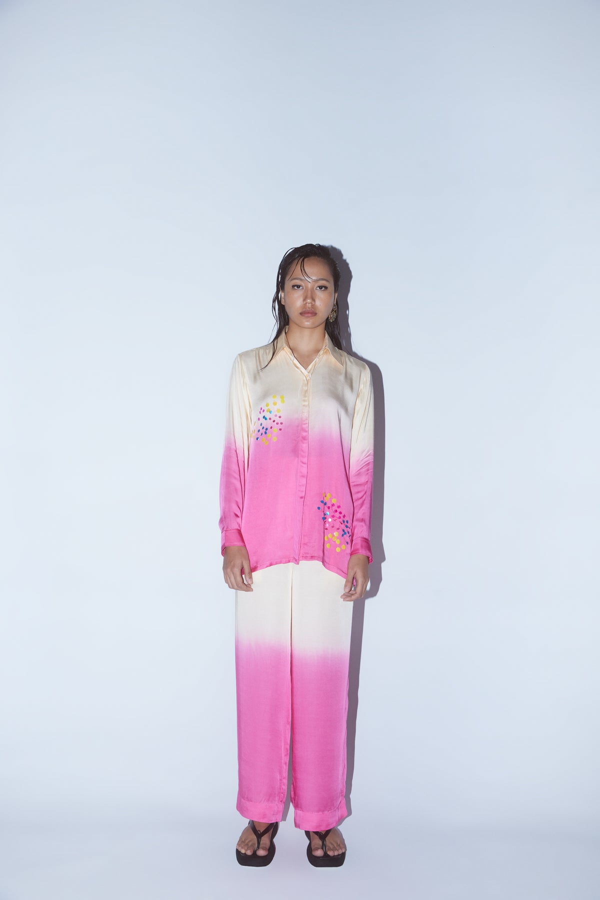 Berry Leheriya Shirt and Trousers