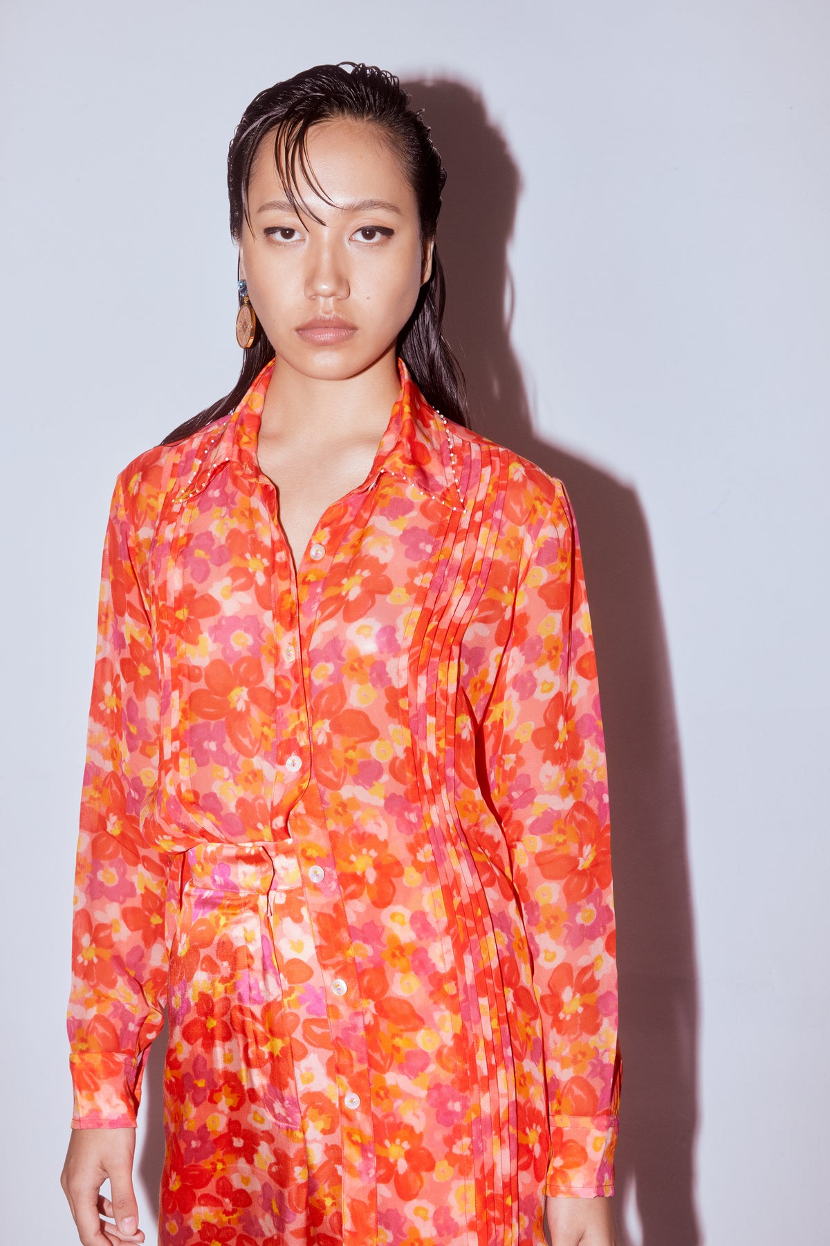 Poppy Organza Shirt