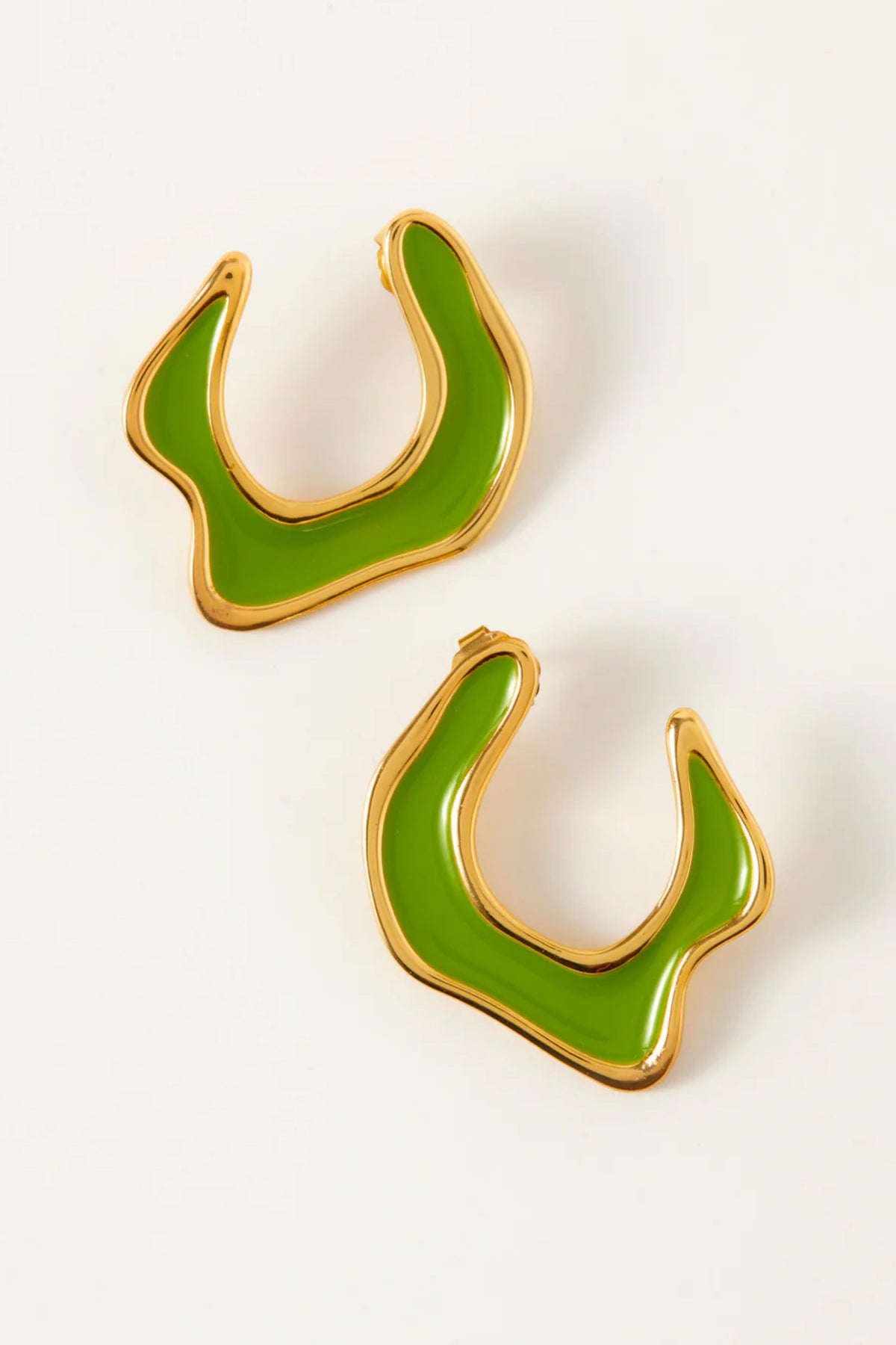 Hawaii-s Green Earrings