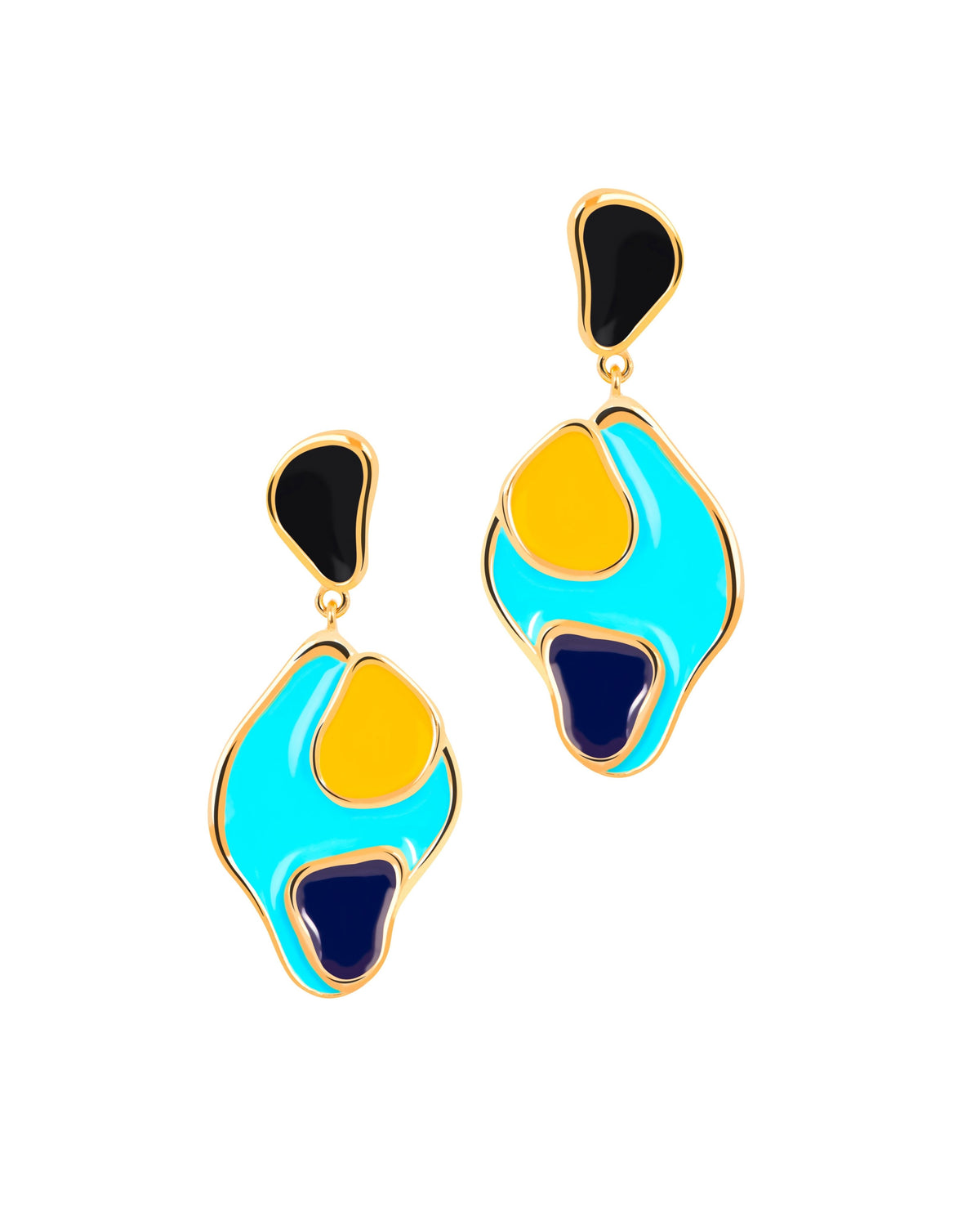 Monaco Multicoloured Earrings