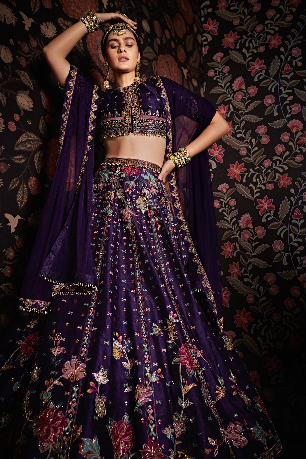 Miraan lehenga set