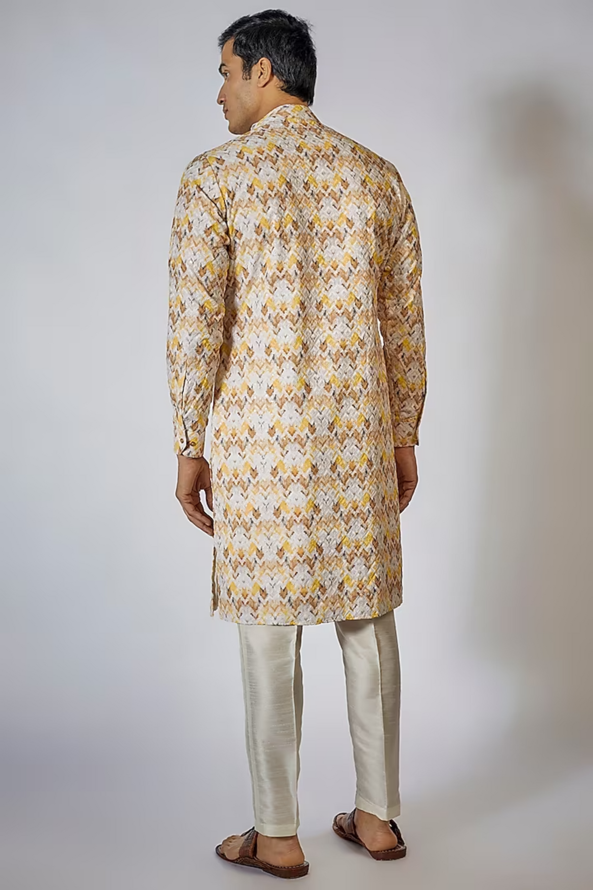 Off White Kurta Set