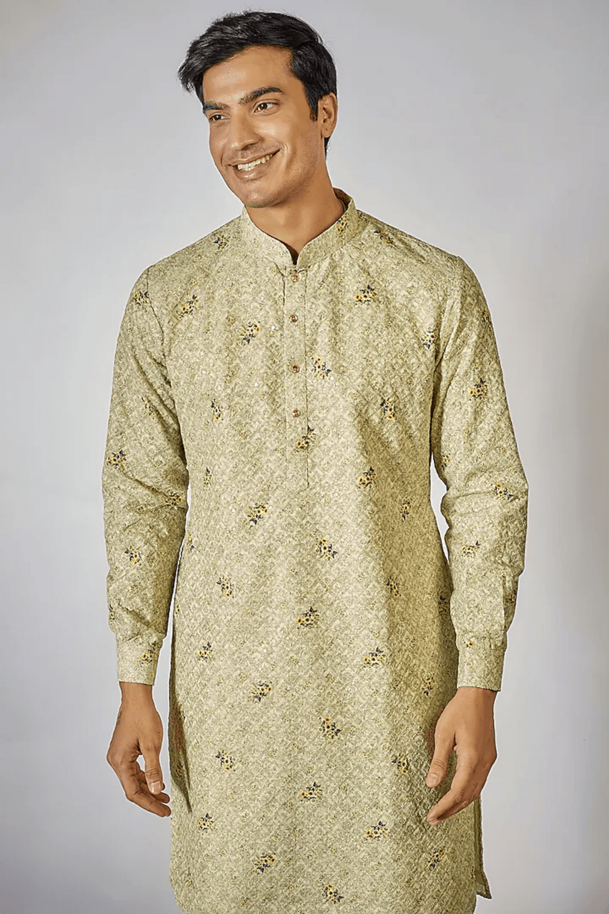 Pista Green Kurta Set