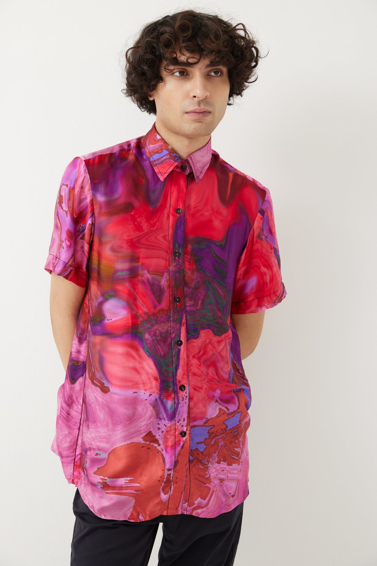 Red Sea Half Sleeves Men&#39;s Shirt