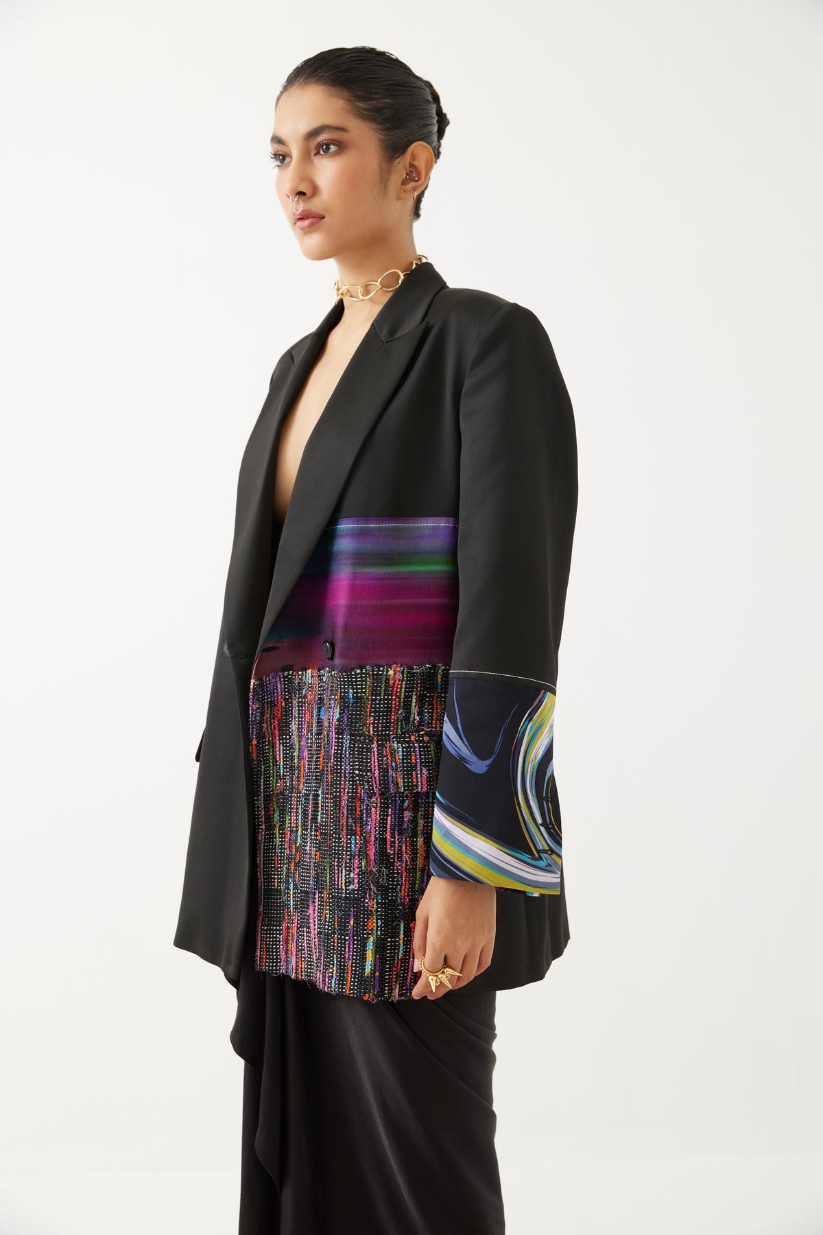 Seeker Patchwork Blazer