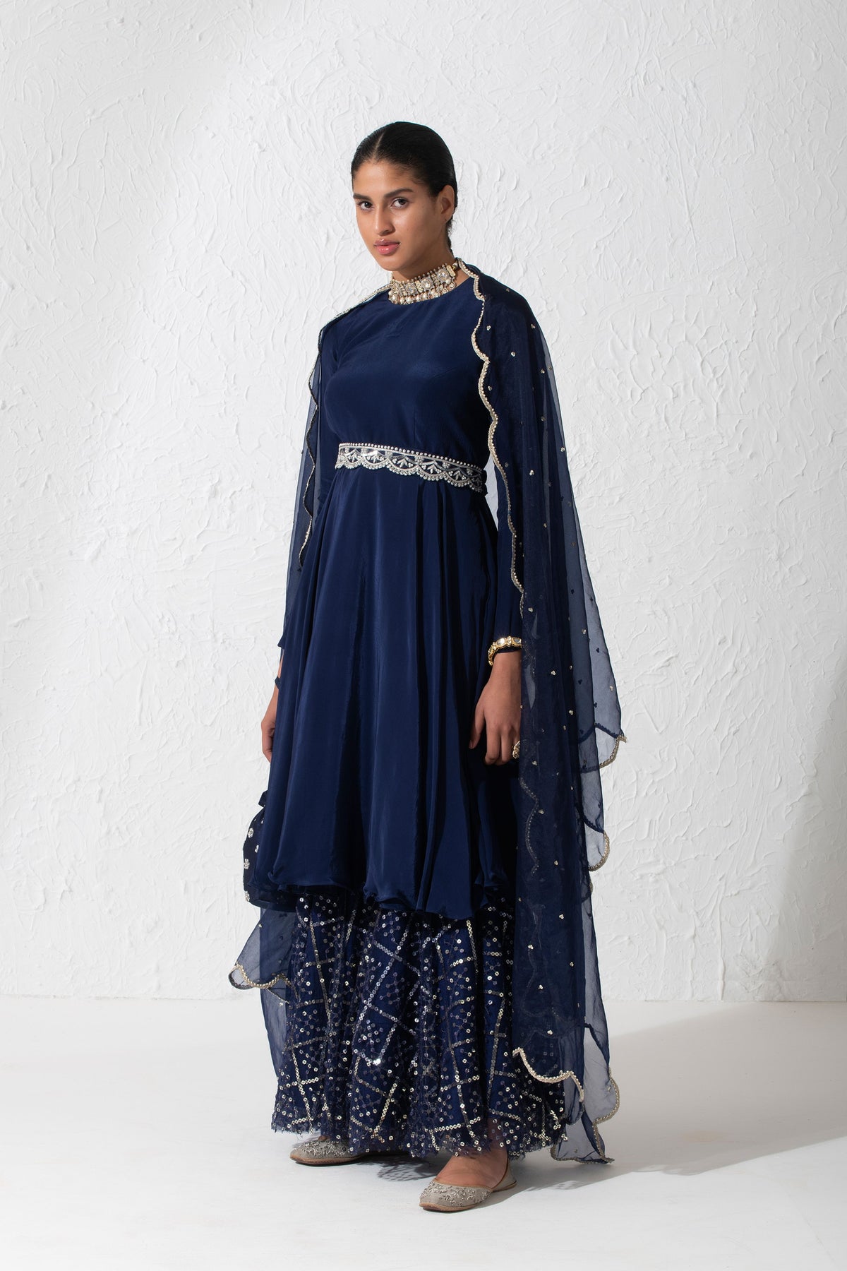 Zaria Anarkali Set