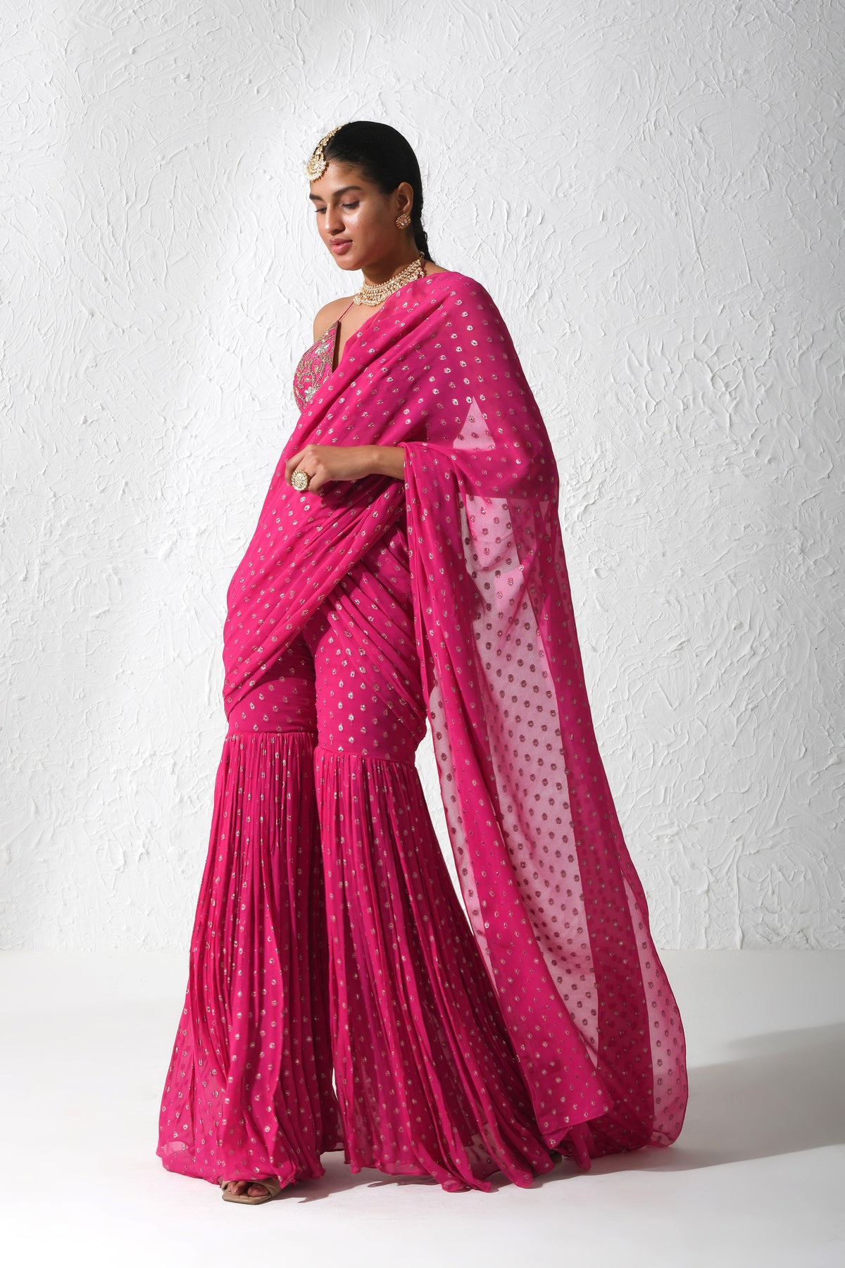 Teaser Flair Pant Saree