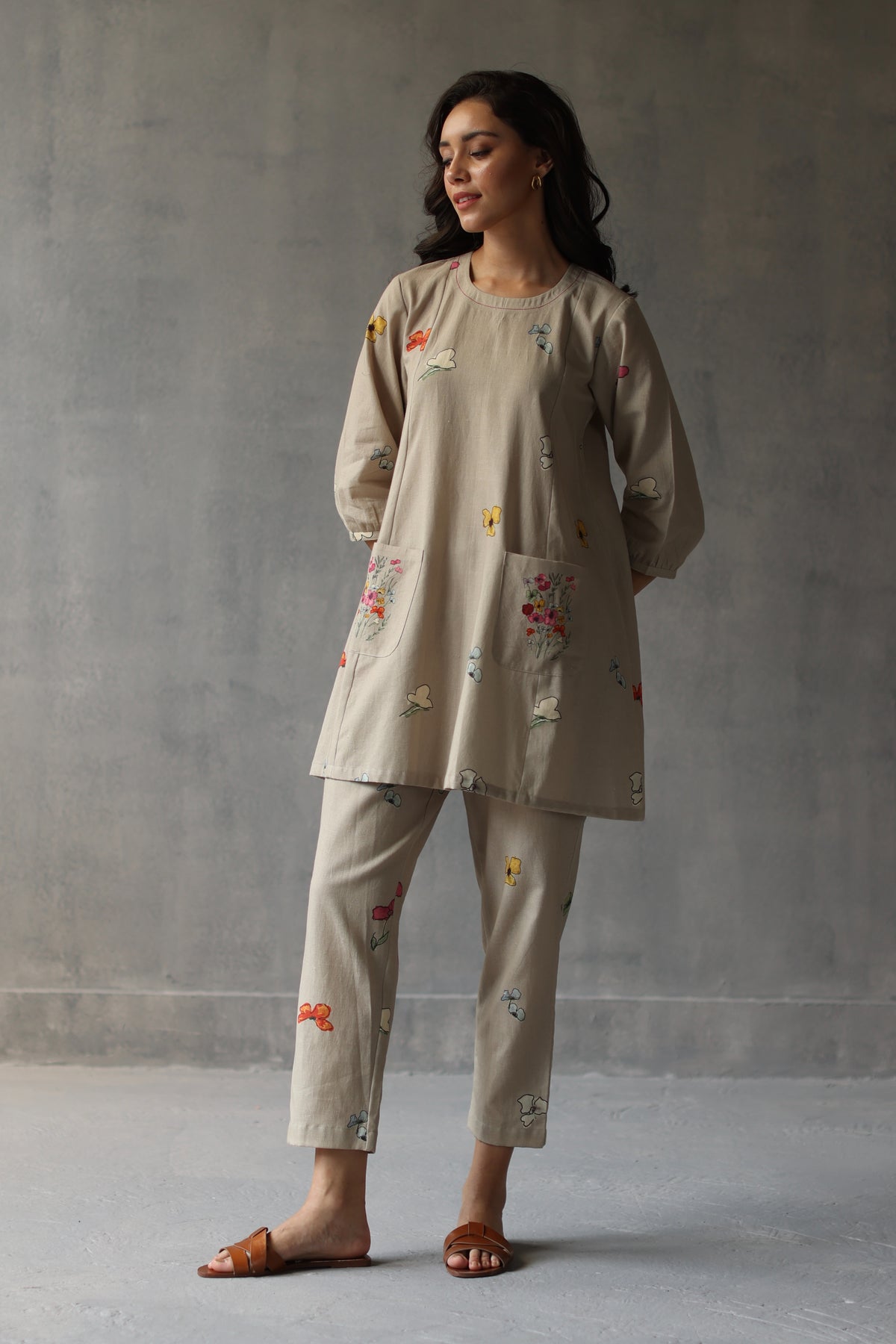 Snowdrop Beige Tunic