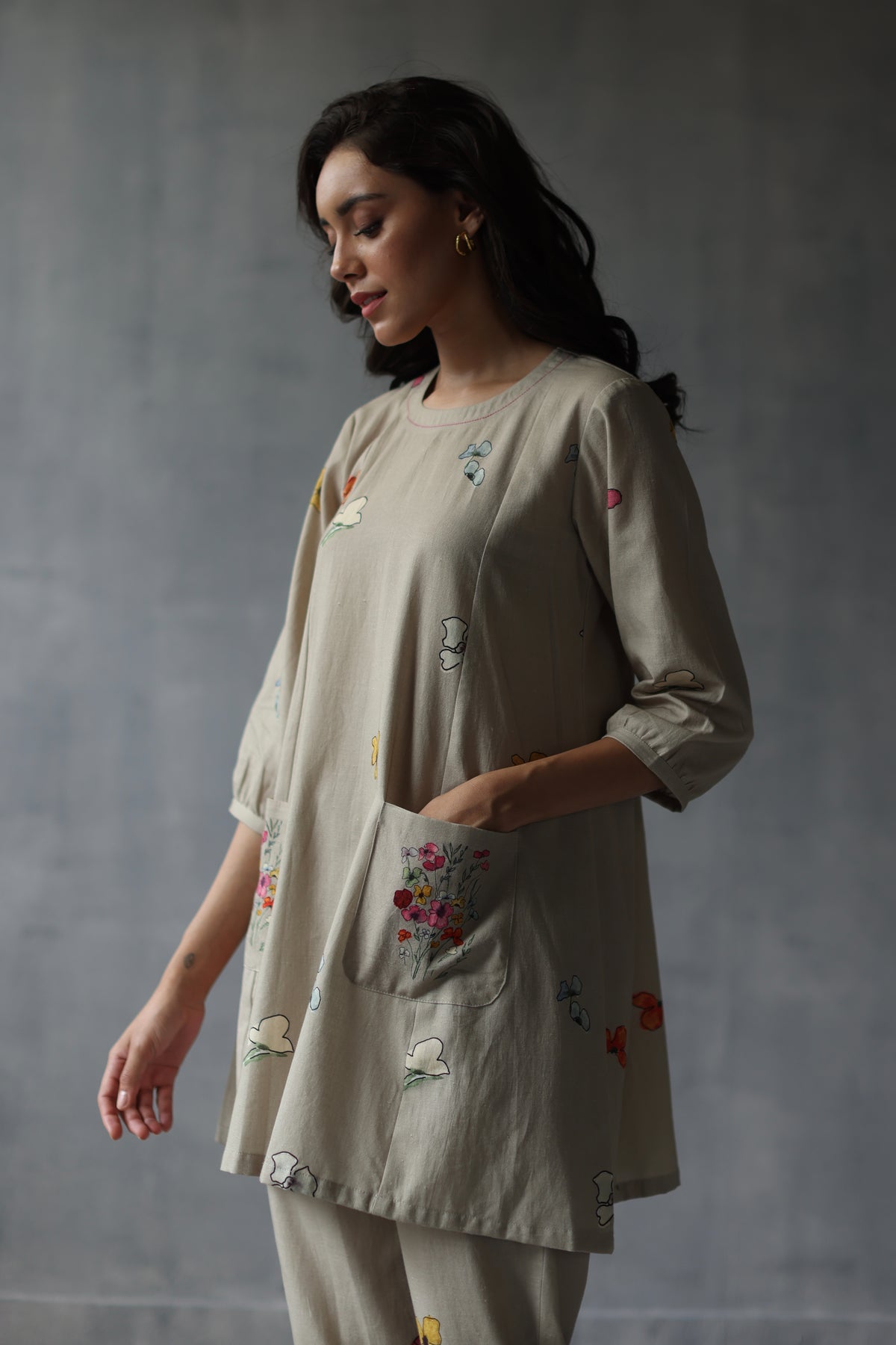 Snowdrop Beige Tunic