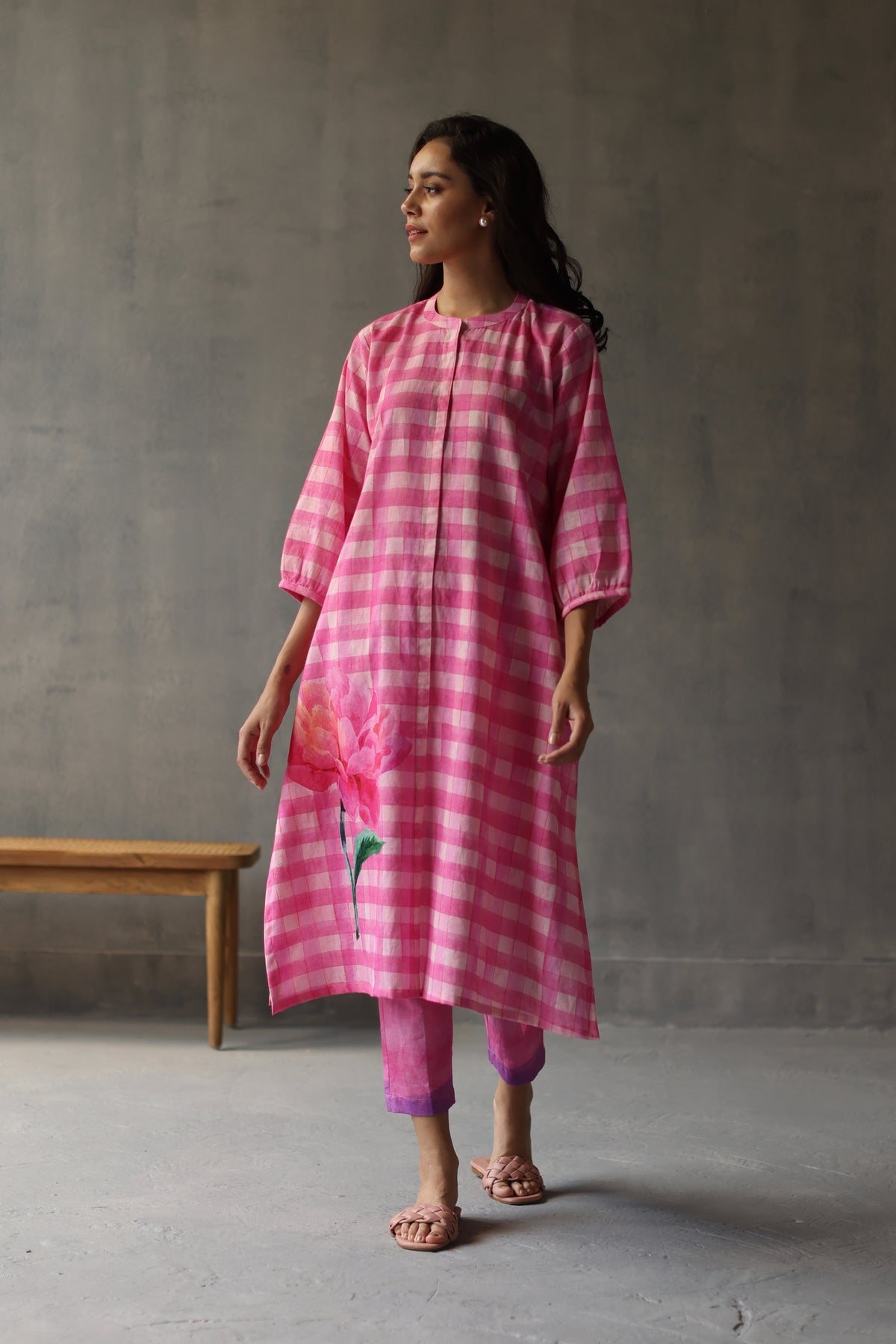 Seville Pink Kurta