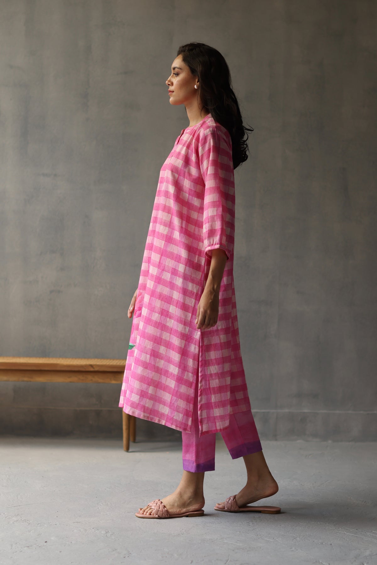 Seville Pink Kurta