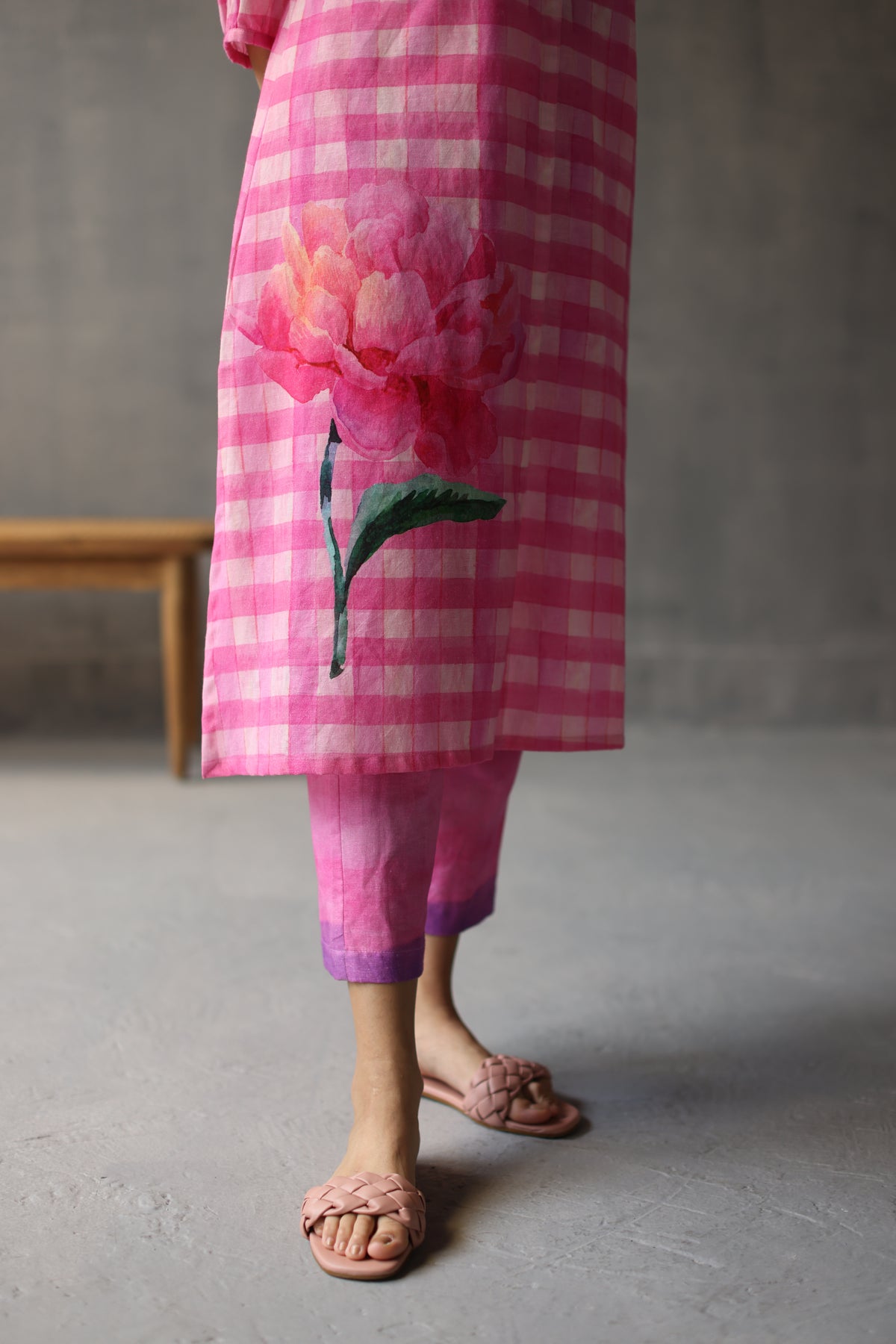 Seville Pink Kurta