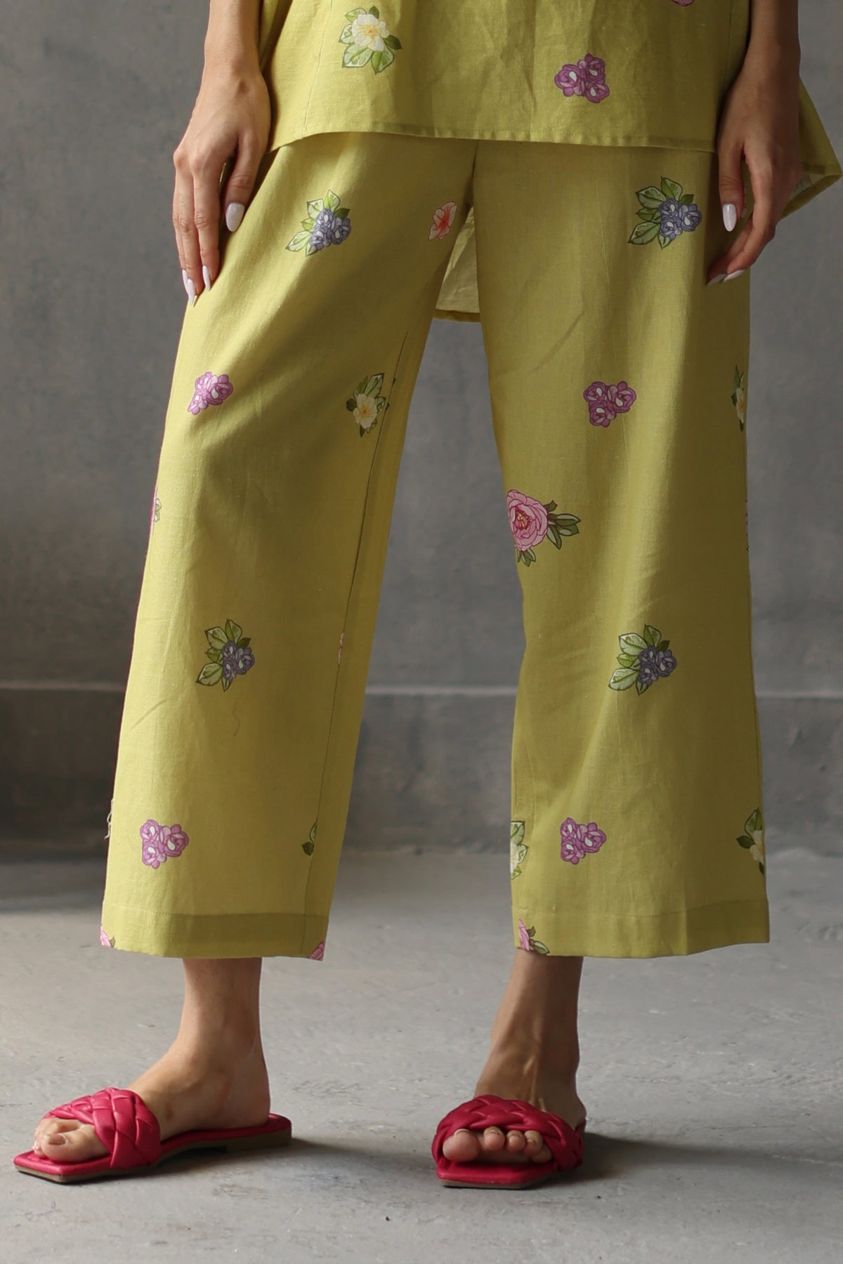 Water Lily Lime Pants