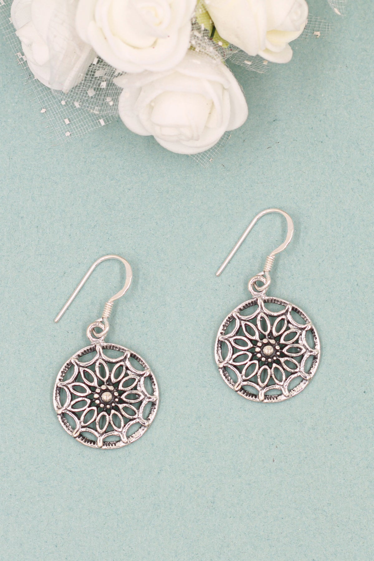 Short 925 Silver Earring