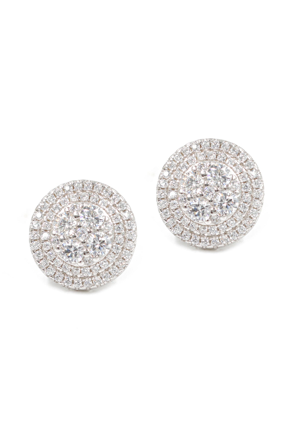 Twilight Shimmer Silver Studs