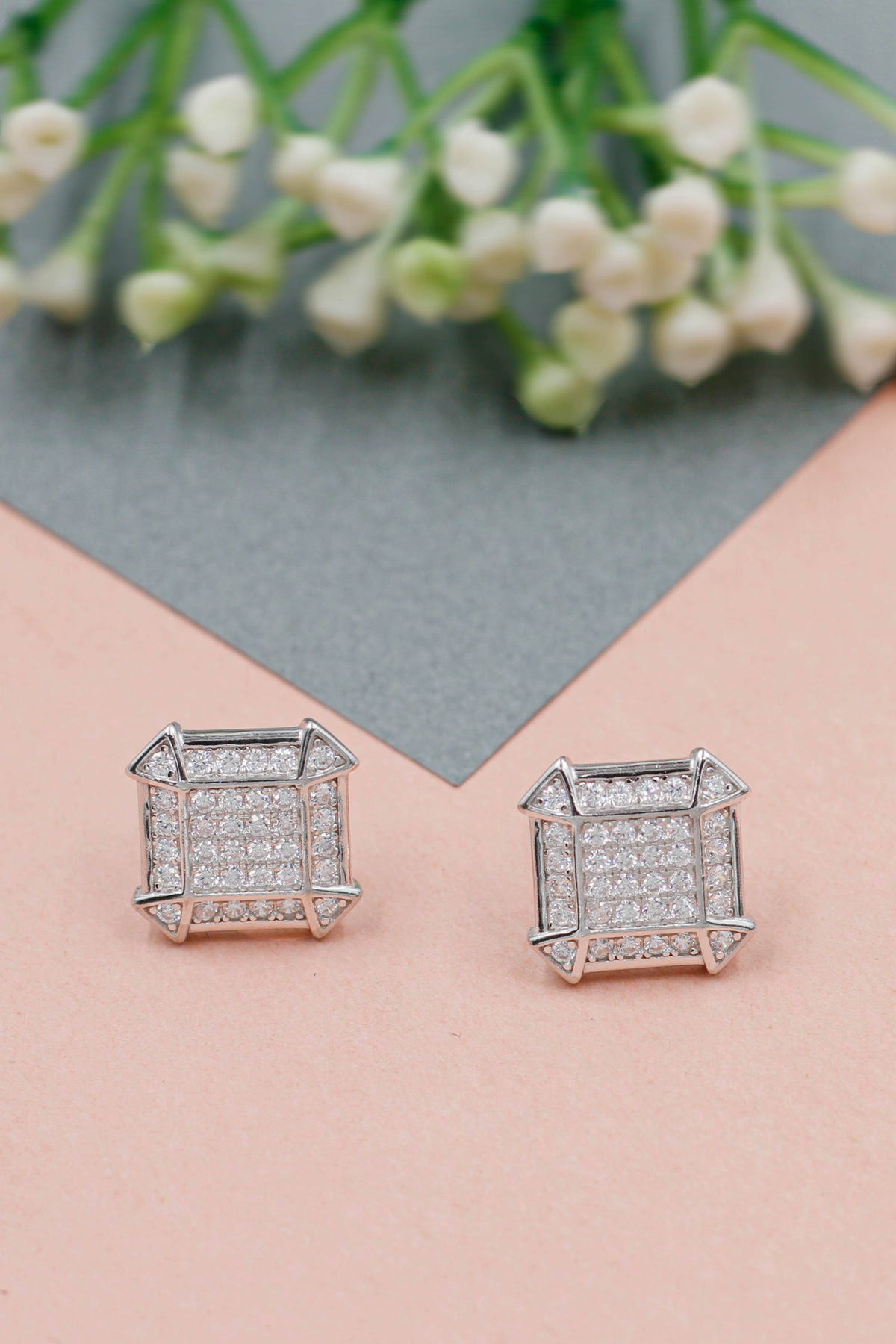 Ethereal Glow Stud Earrings