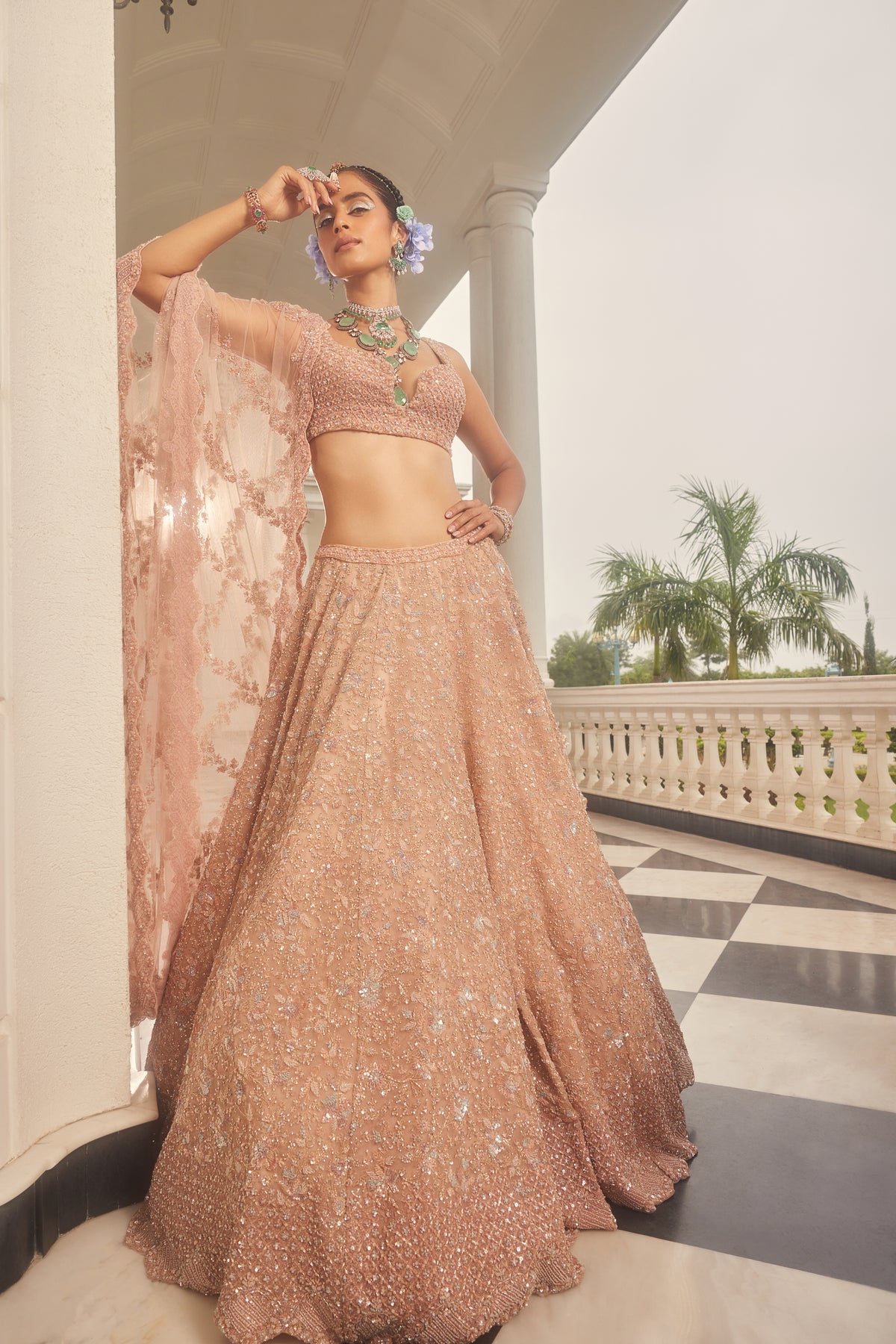 Scarlet Lehenga