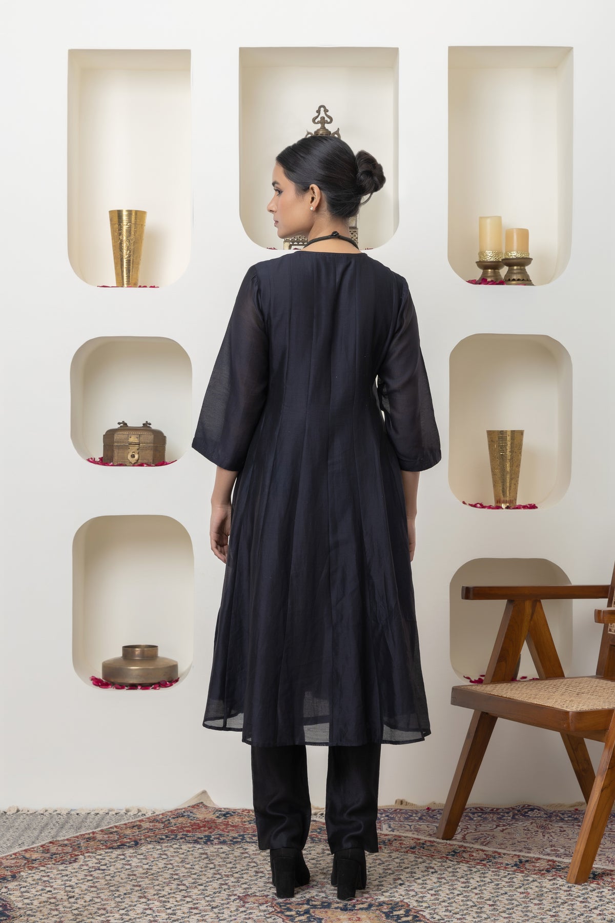 Black Kurta Set