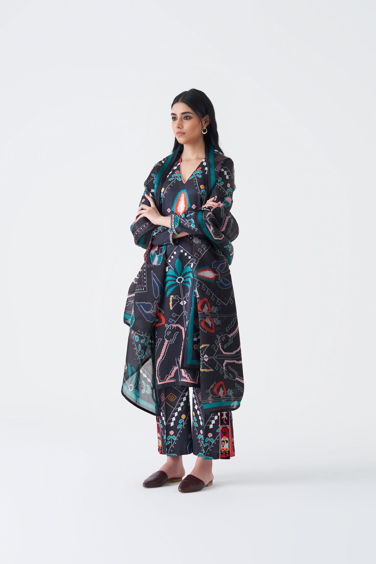 Print Coba Dupatta