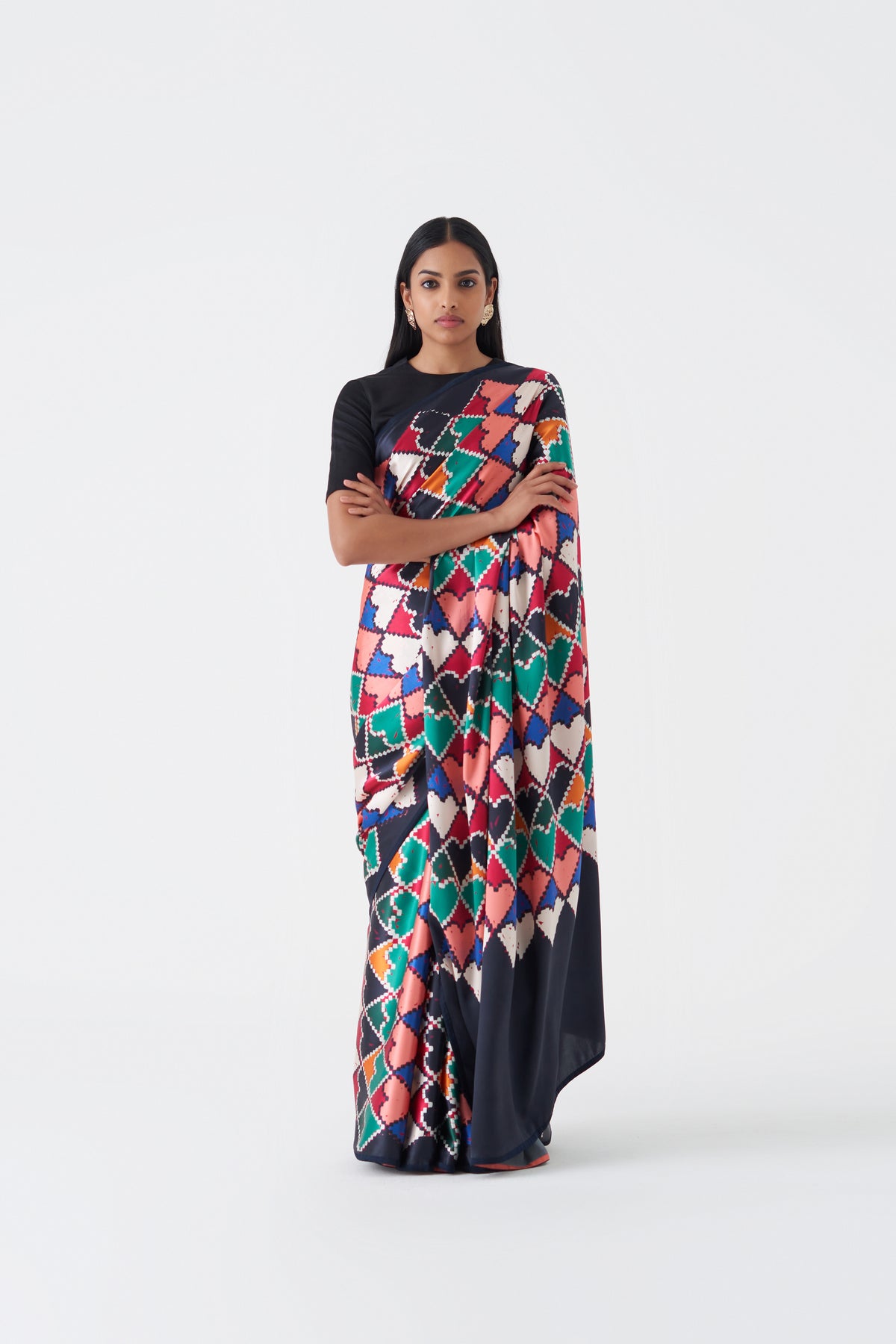 Printed Tulum Saree