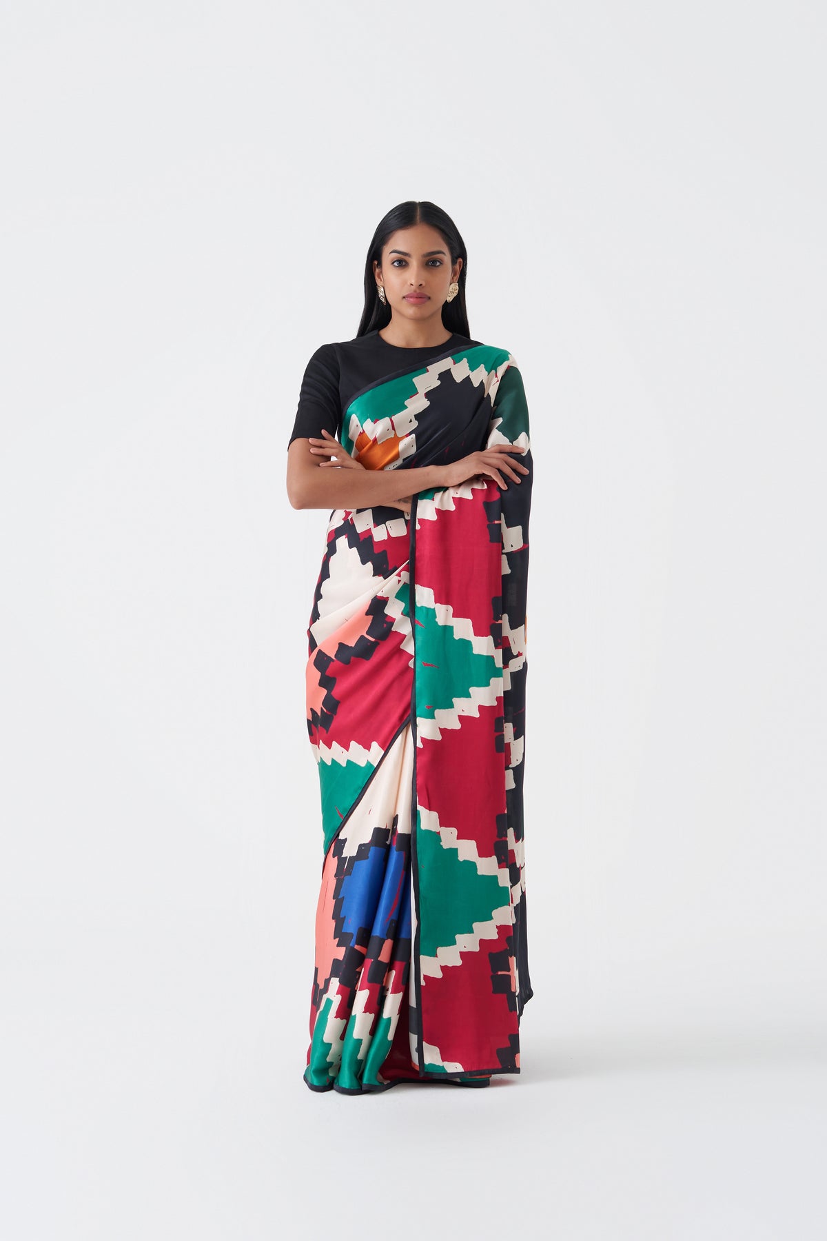 Printed Toluca Saree