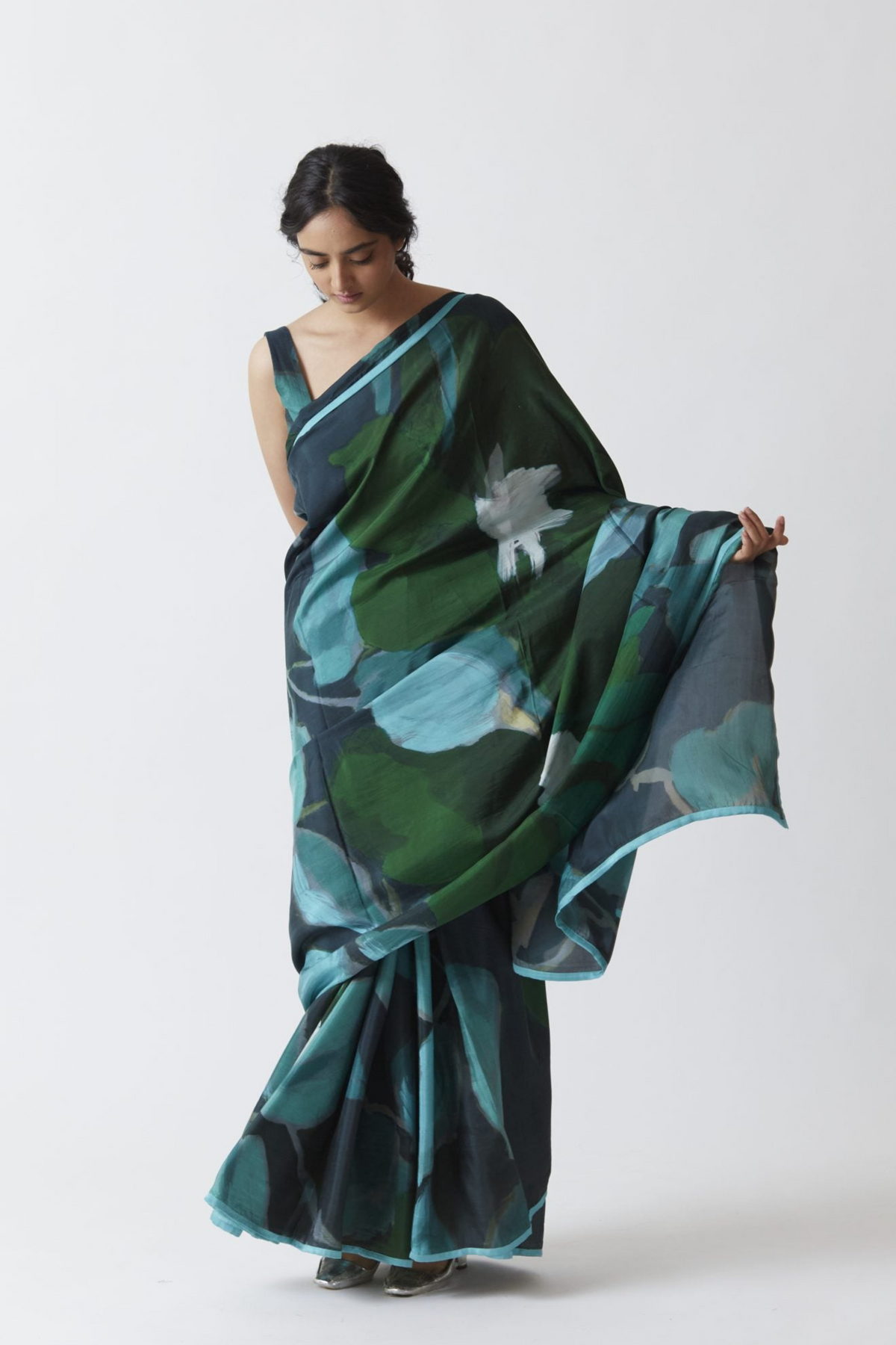 Jade Silk Saree