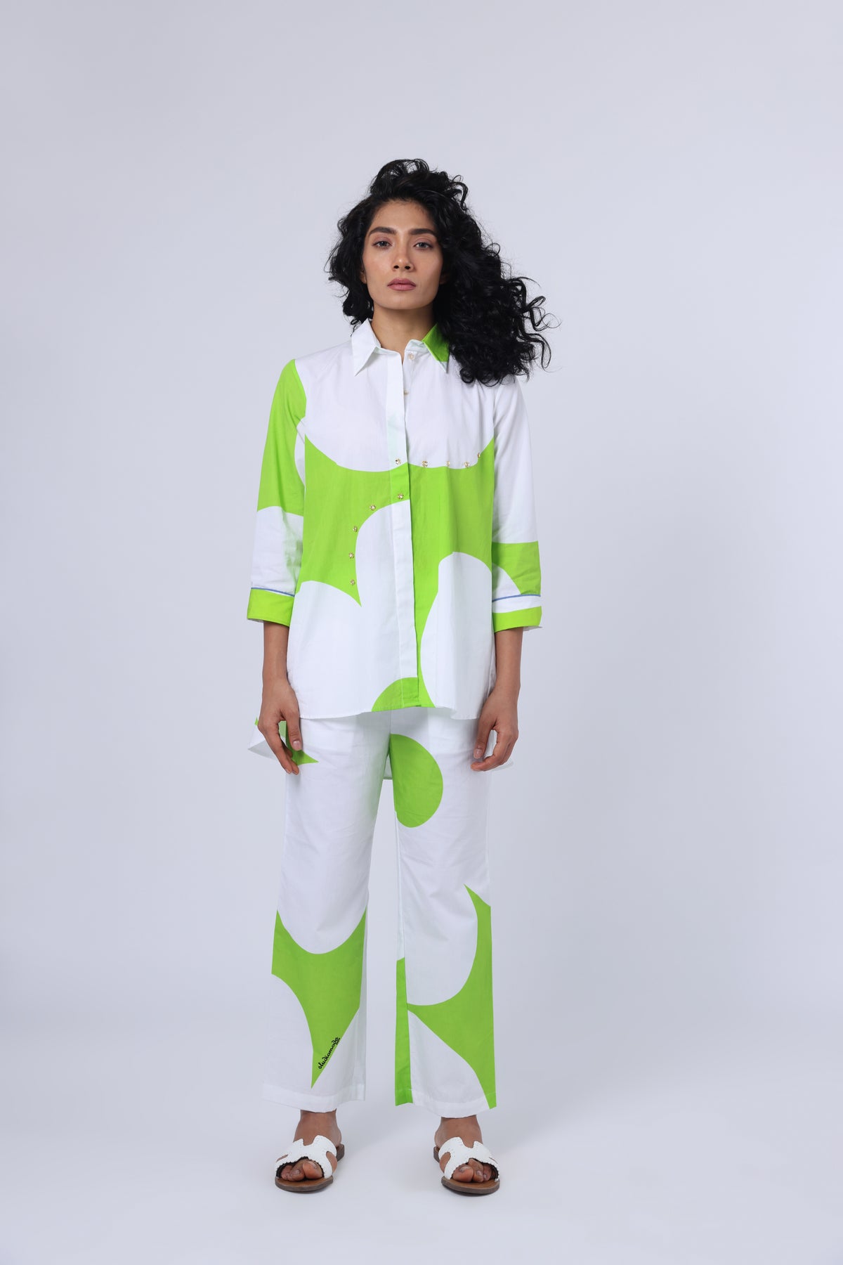 Green Petnuia Regular Pant