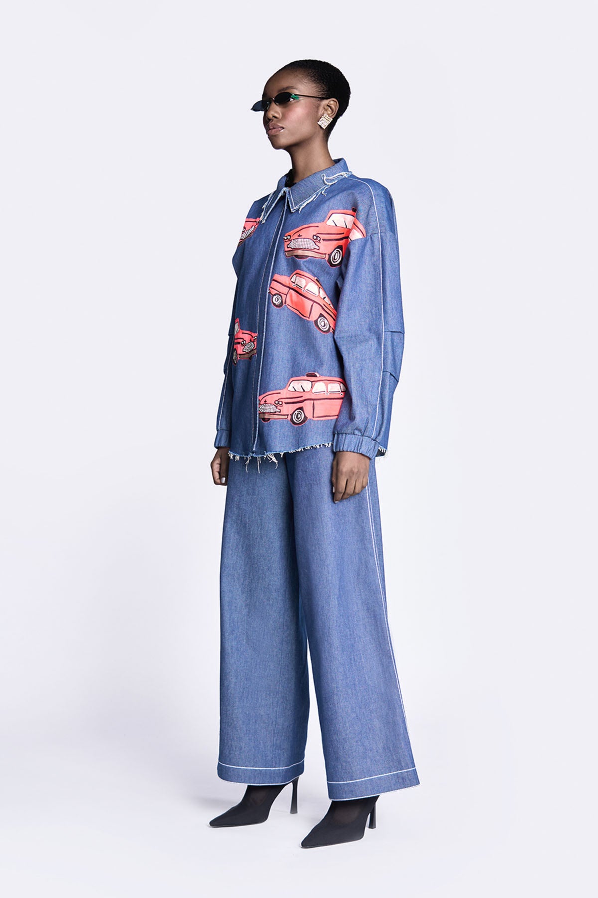 Taxi Oversized Flared Pants